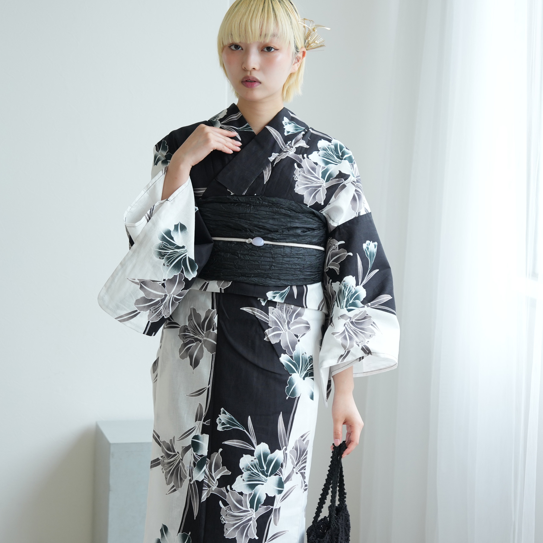 utatane 浴衣 レディース セット セパレート 簡単 二部式 浴衣3点
