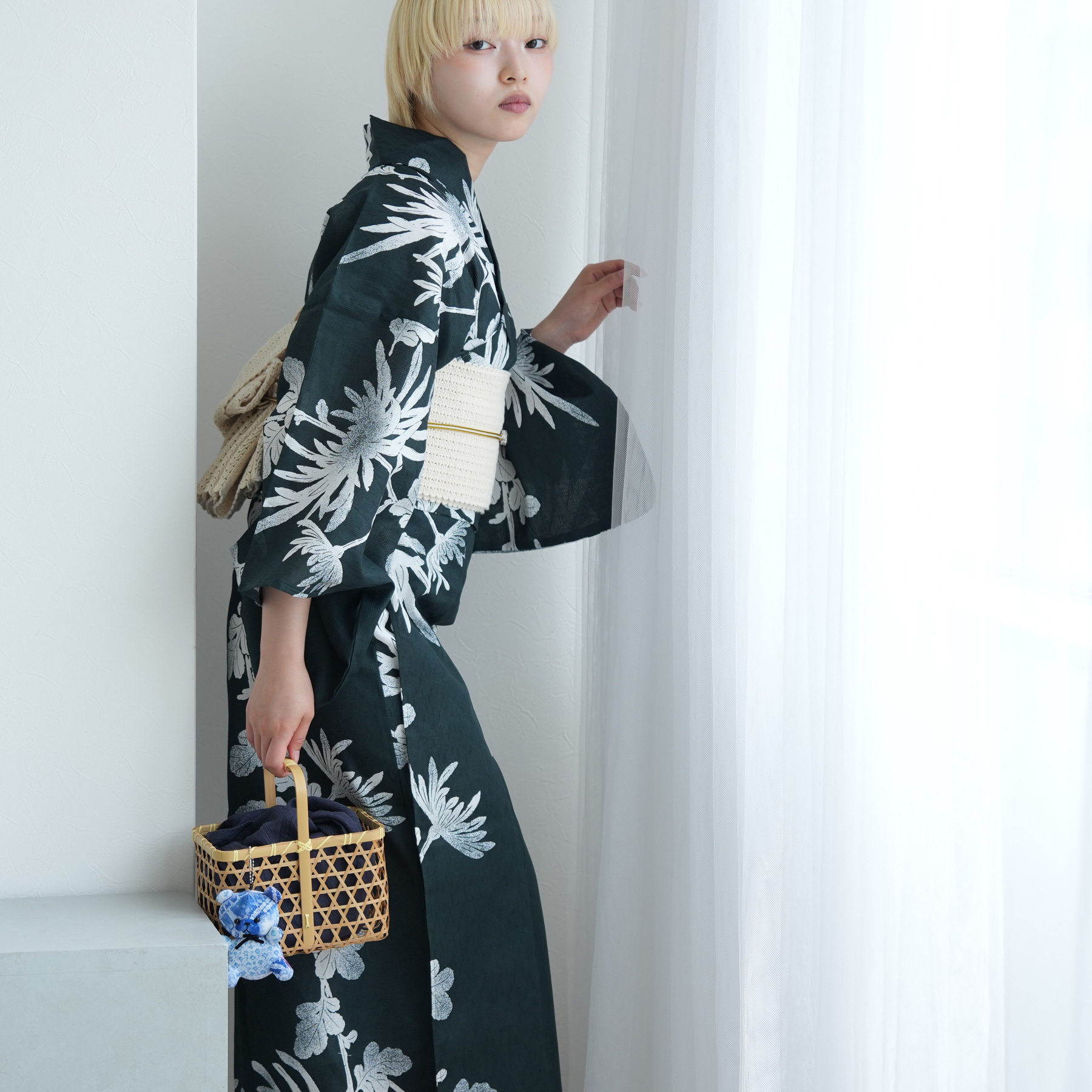utatane 浴衣 レディース セット セパレート 簡単 二部式 浴衣 3点