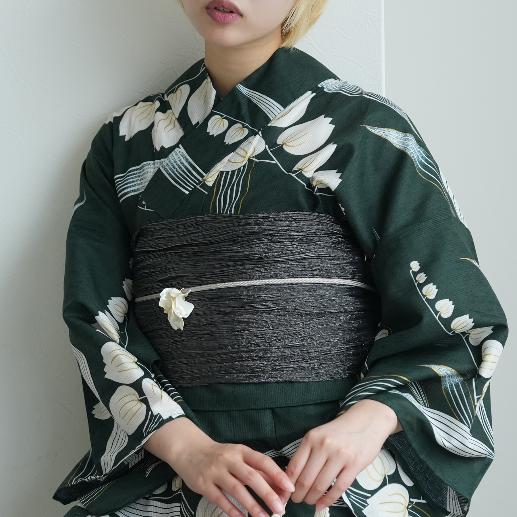 浴衣 ゆかた レディース 女性 おしゃれ セパレート 二部式 上 下 簡単 レトロ 古典 utatane うたたね ウタタネ