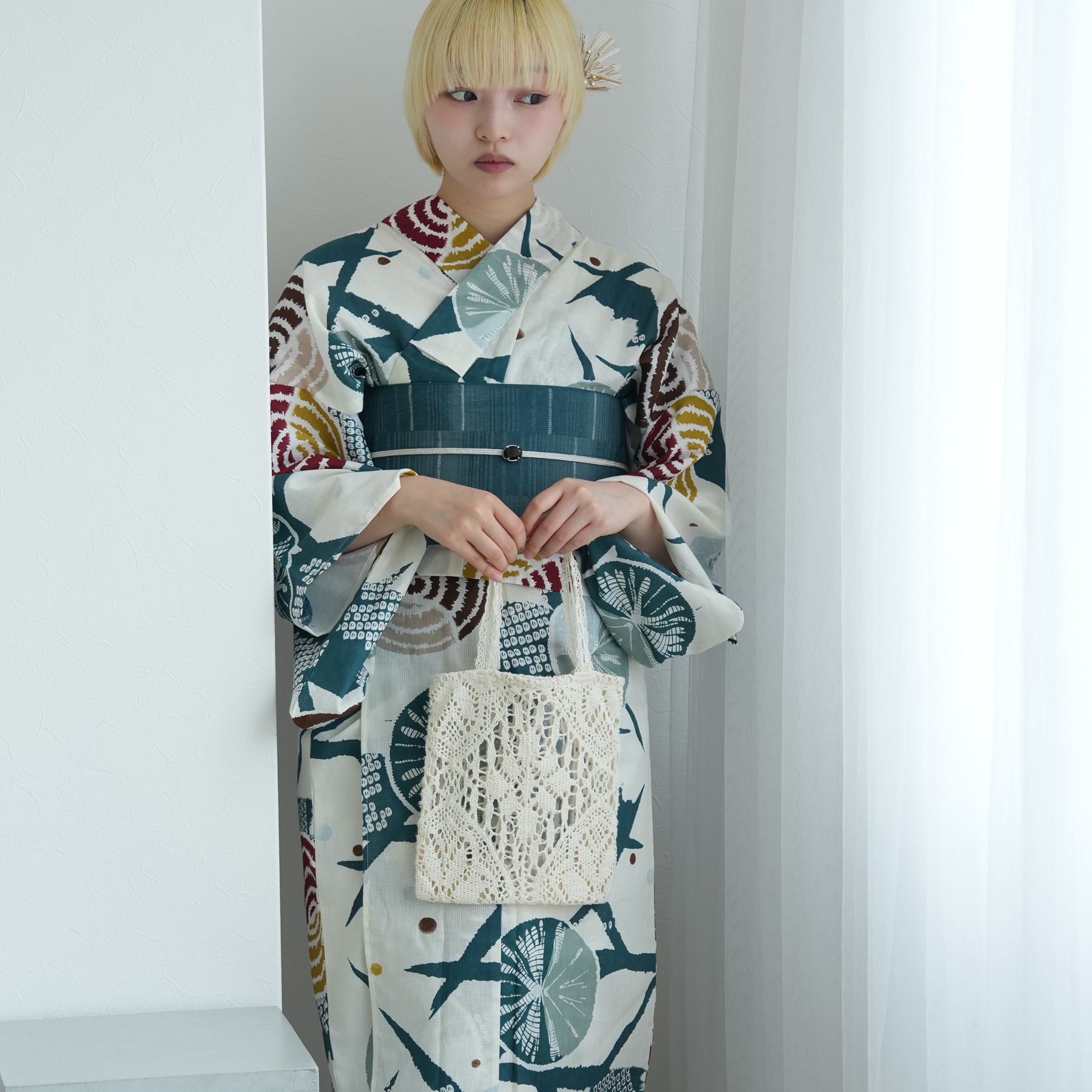 utatane 浴衣 レディース セット セパレート 簡単 二部式 浴衣3点