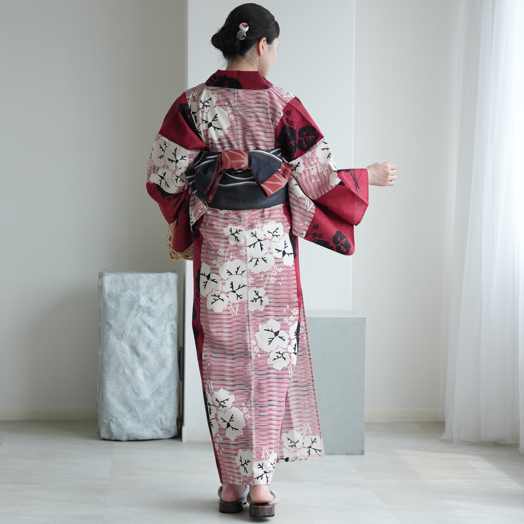 浴衣 レディース セット セパレート 簡単 二...の詳細画像4