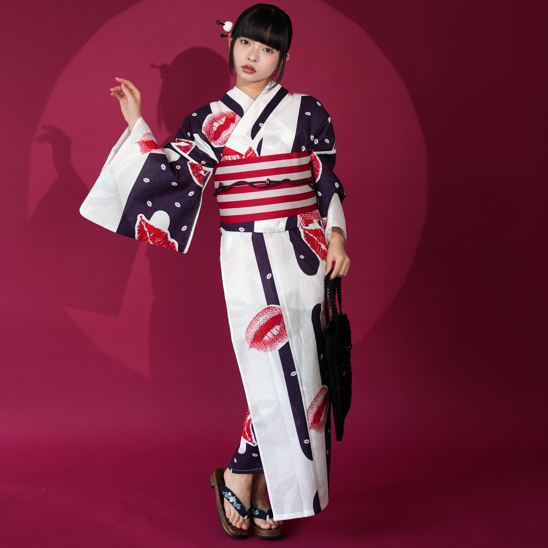 浴衣 ゆかた レディース 女性 おしゃれ セパレート 二部式 上 下 簡単 おしゃれ 個性派 レトロ ニコアンティーク