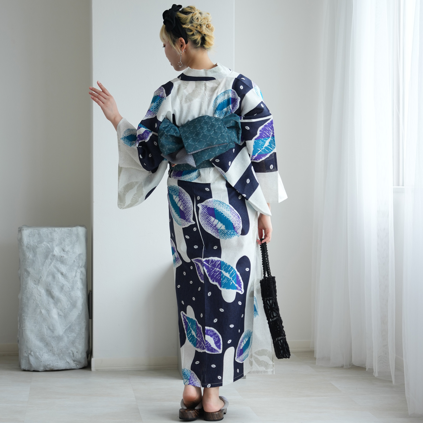 浴衣 レディース セット セパレート 簡単 二部式 ニコアンティーク