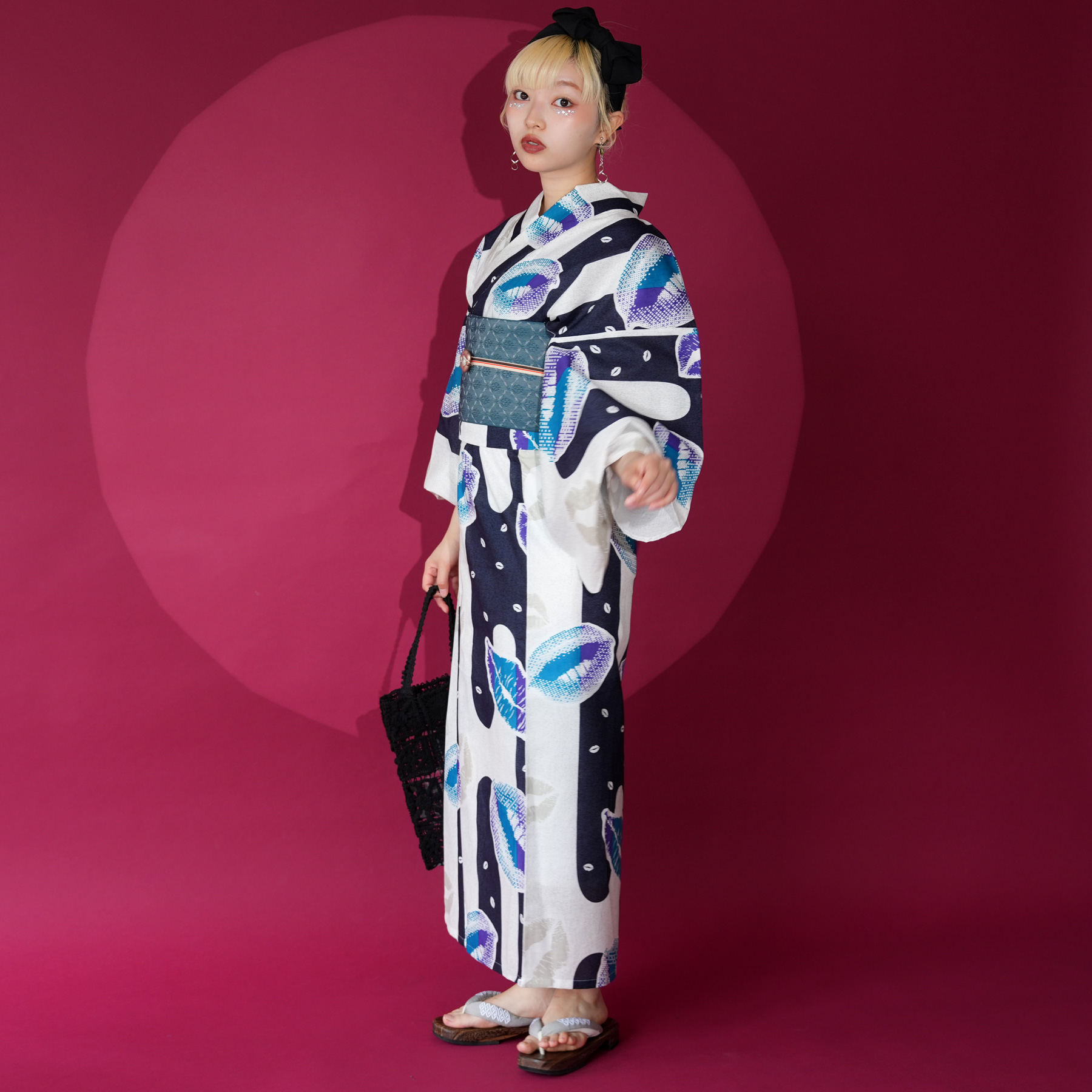 浴衣 レディース セット セパレート 簡単 二部式 ニコアンティーク