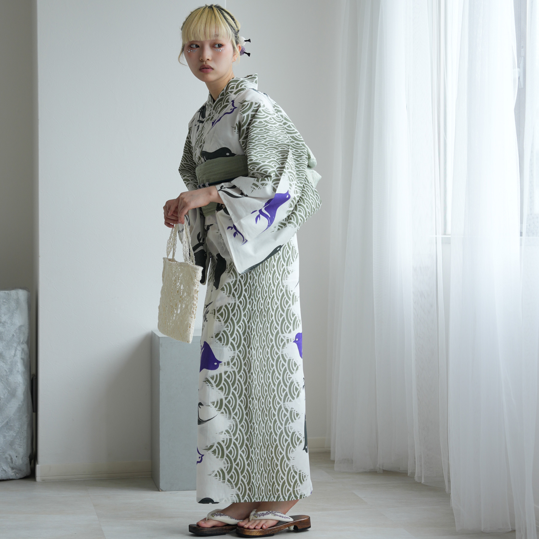 浴衣 レディース セット セパレート 簡単 ニ...の詳細画像3