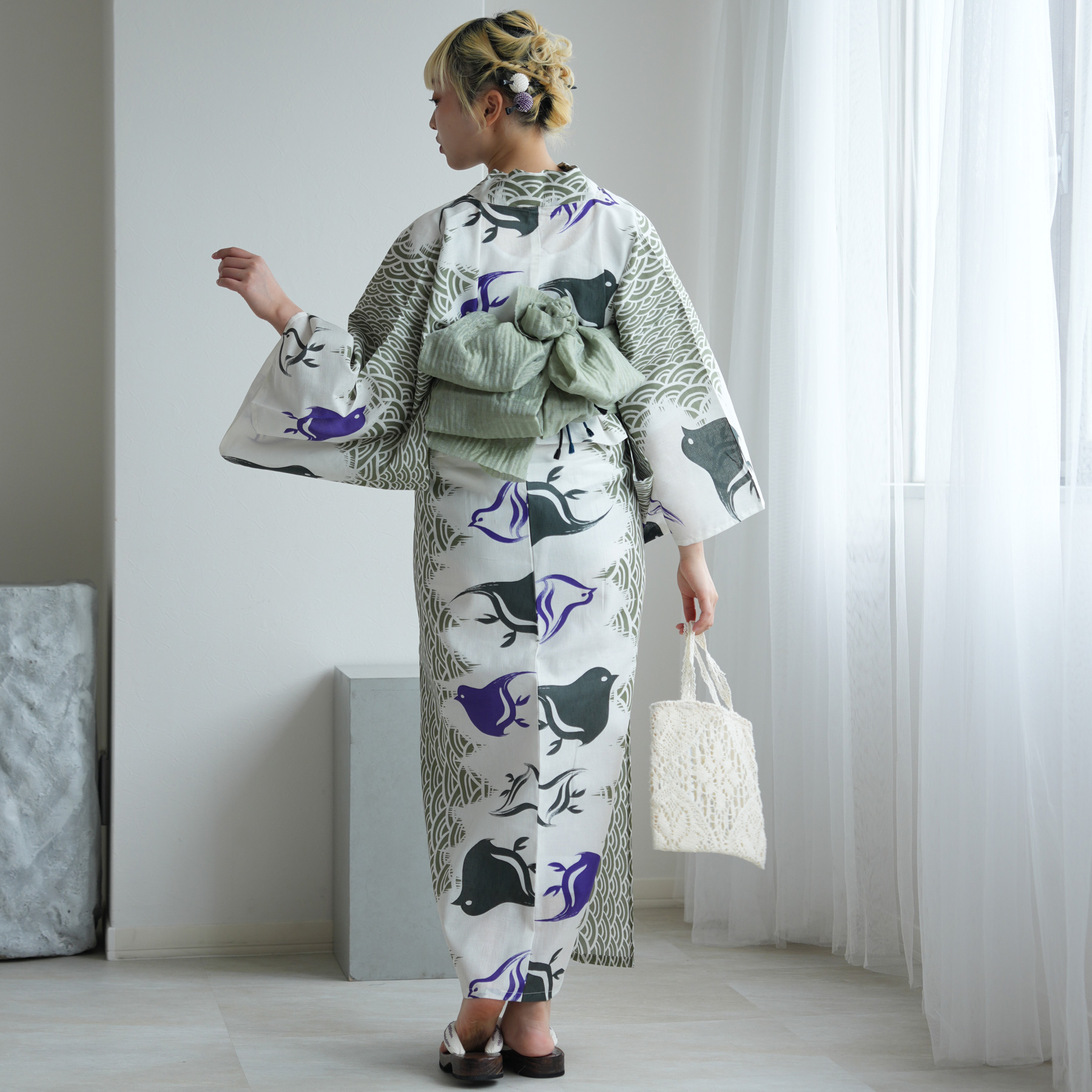 浴衣 レディース セット セパレート 簡単 ニ...の詳細画像4