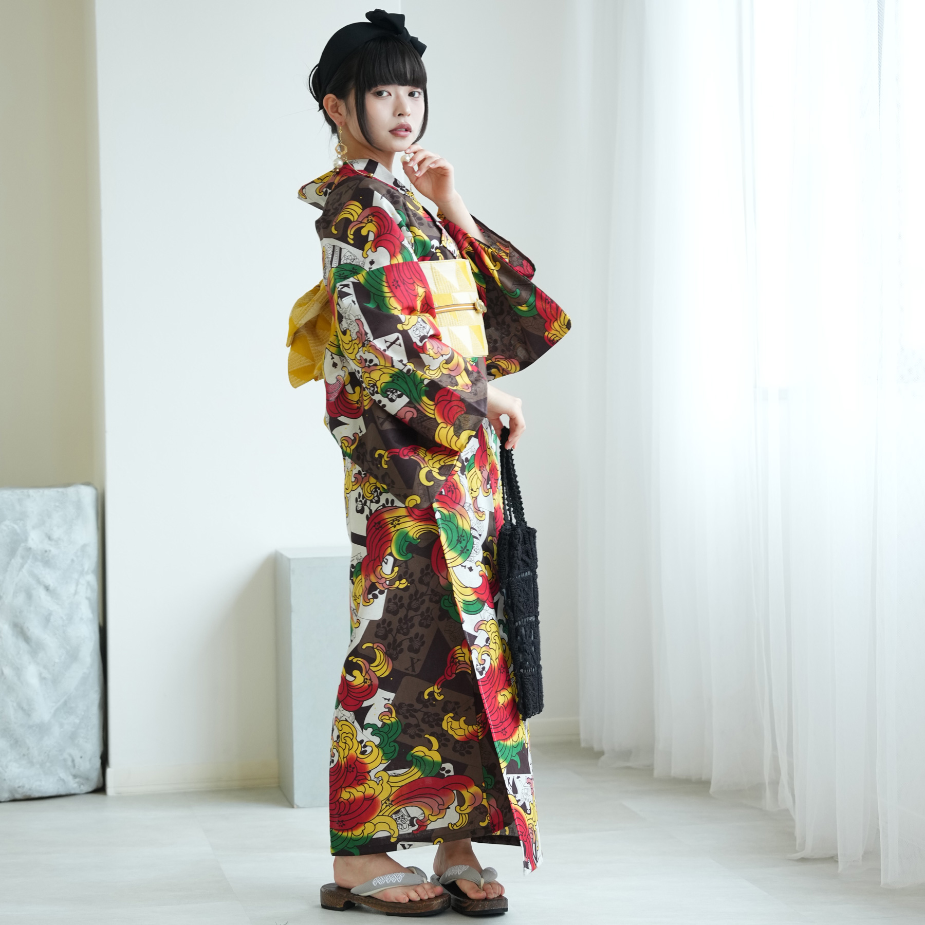浴衣 レディース セット セパレート 簡単 二...の詳細画像3