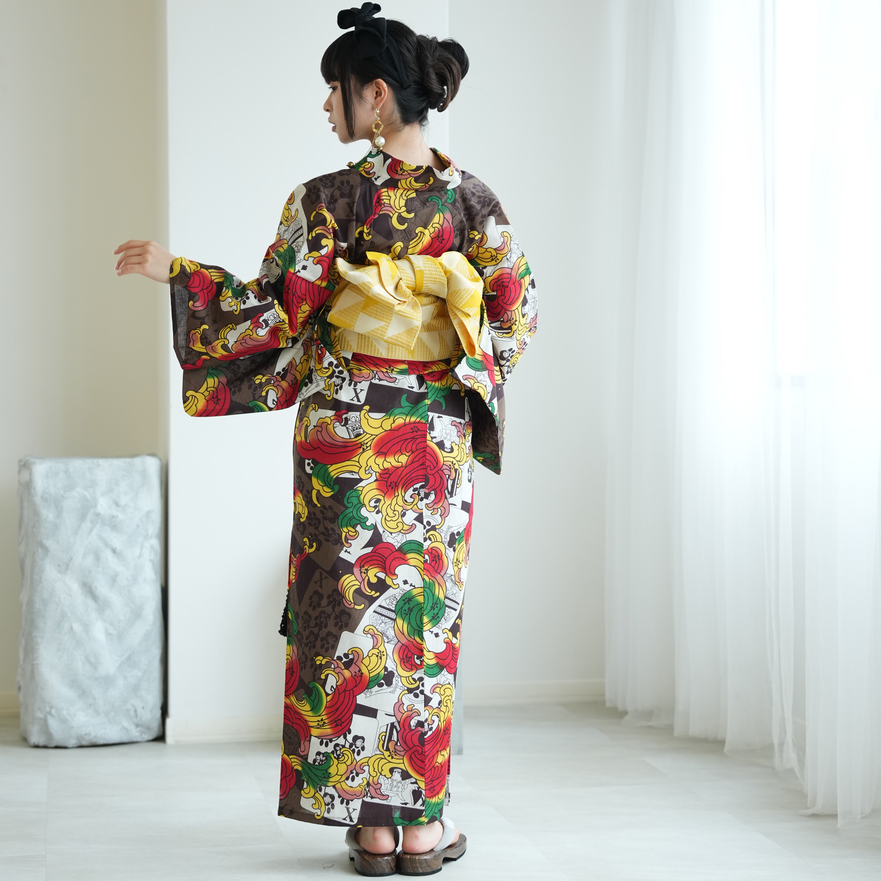 浴衣 レディース セット セパレート 簡単 二...の詳細画像4