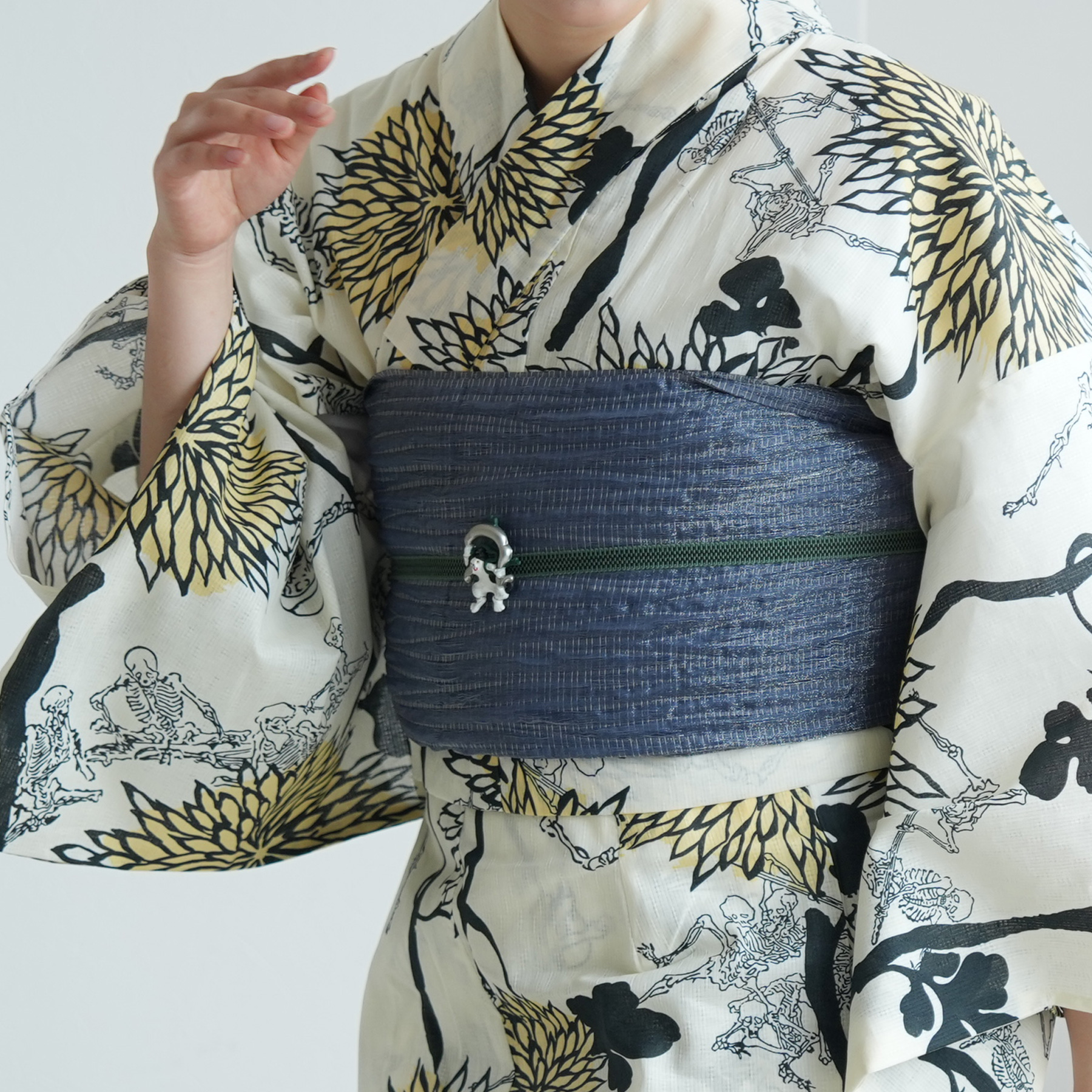 浴衣 ゆかた レディース 女性 おしゃれ セパレート 二部式 上 下 簡単 おしゃれ 個性派 レトロ ニコアンティーク