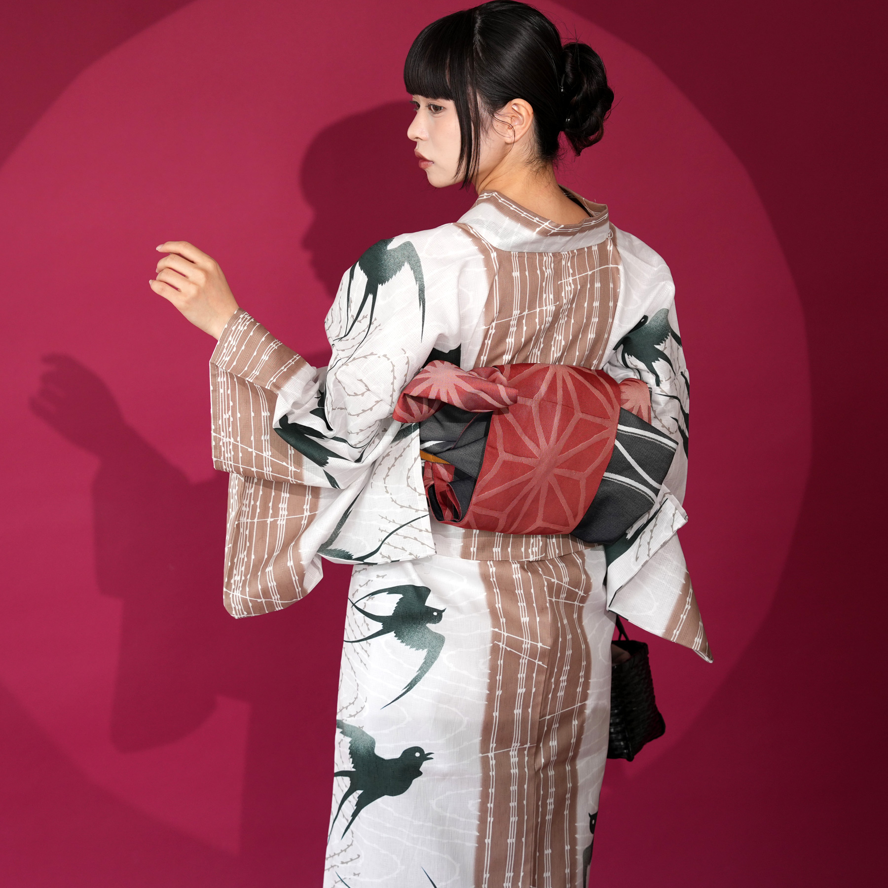 浴衣 ゆかた レディース 女性 おしゃれ セパレート 二部式 上 下 簡単 おしゃれ 個性派 レトロ ニコアンティーク