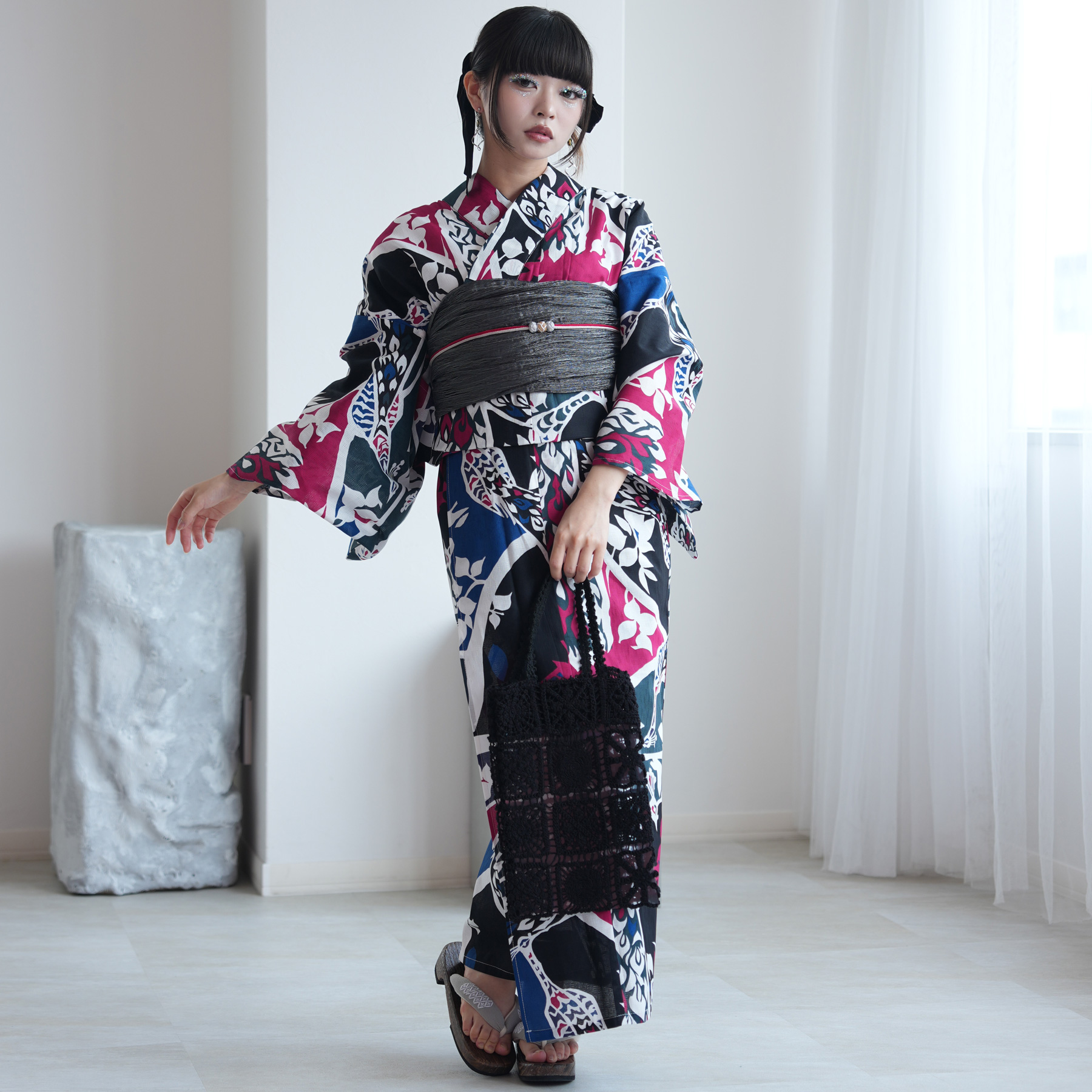 浴衣 レディース セット セパレート 簡単 ニ...の詳細画像2