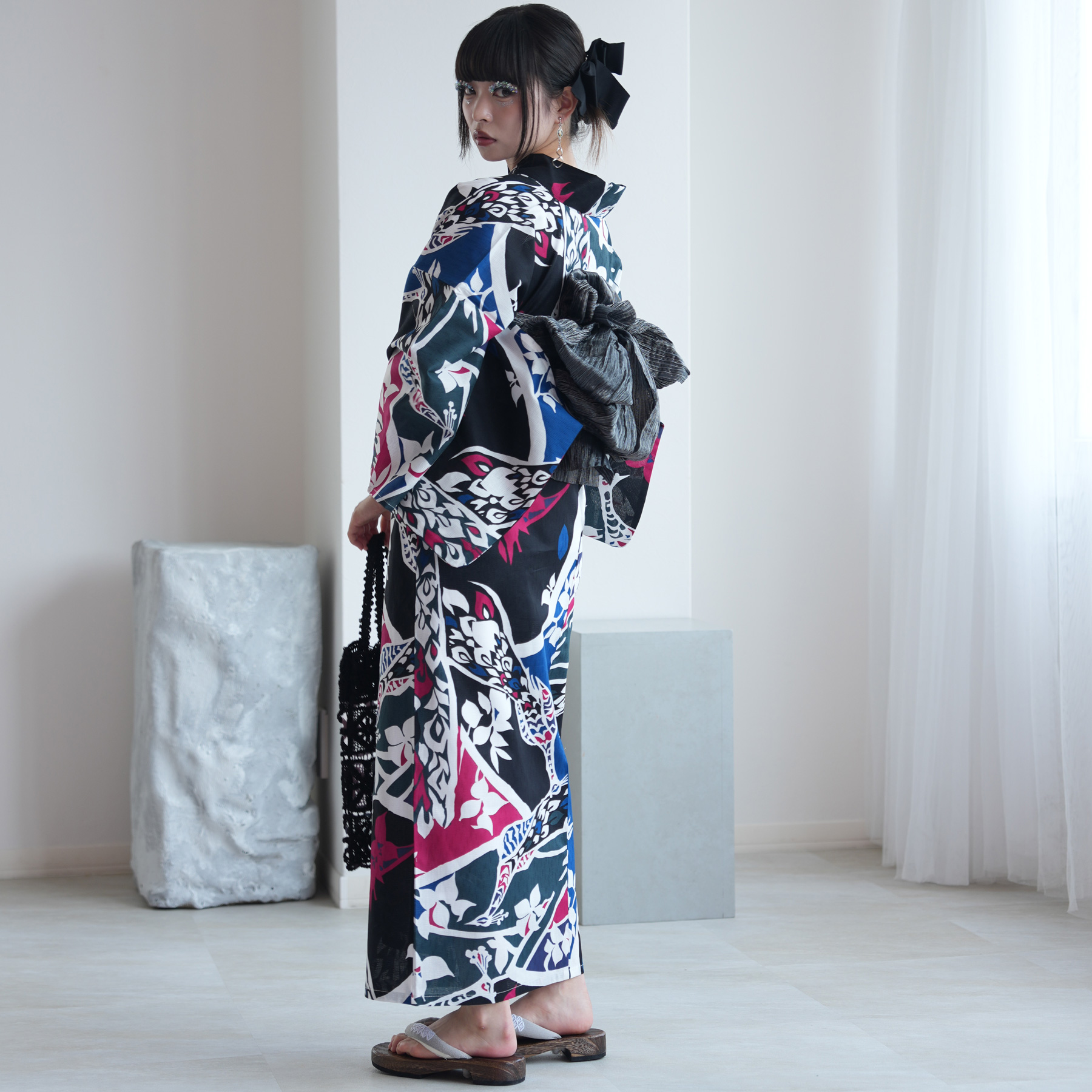 浴衣 レディース セット セパレート 簡単 ニ...の詳細画像3