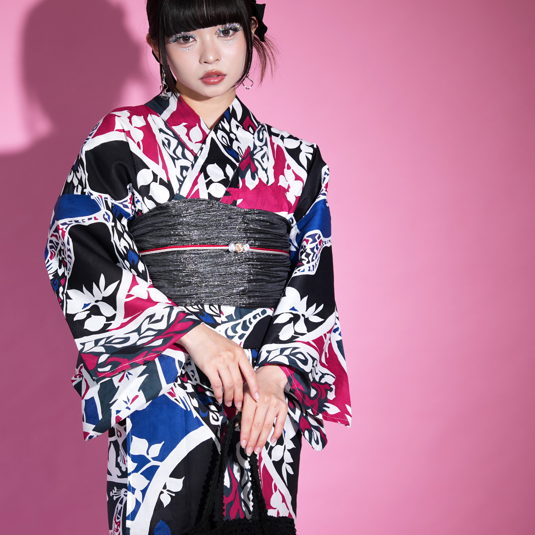 浴衣 ゆかた レディース 女性 おしゃれ セパレート 二部式 上 下 簡単 おしゃれ 個性派 レトロ ニコアンティーク
