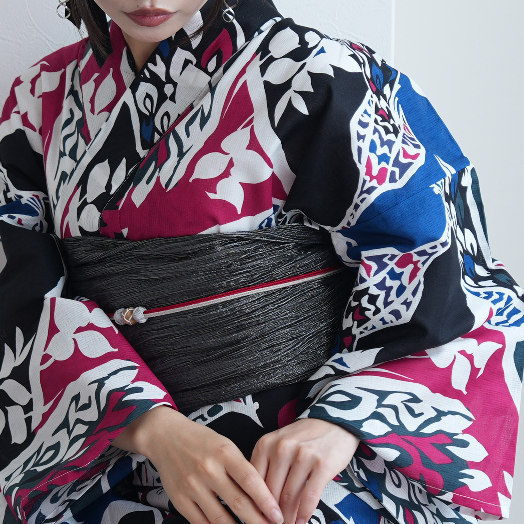 浴衣 ゆかた レディース 女性 おしゃれ セパレート 二部式 上 下 簡単 おしゃれ 個性派 レトロ ニコアンティーク