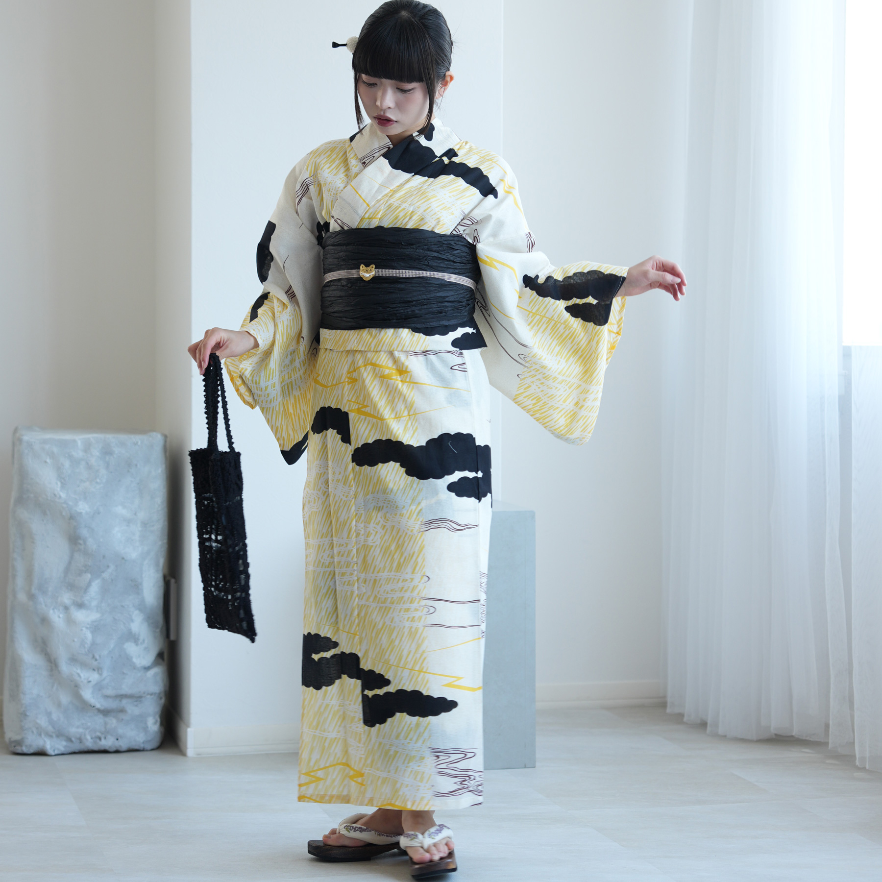 浴衣 レディース セット セパレート 簡単 二...の詳細画像2
