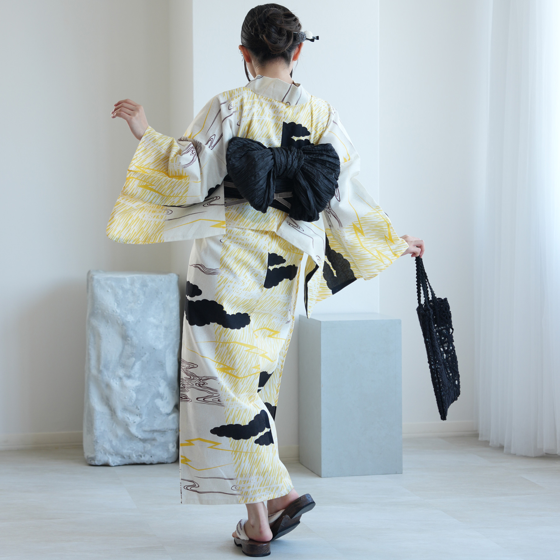 浴衣 レディース セット セパレート 簡単 二...の詳細画像4