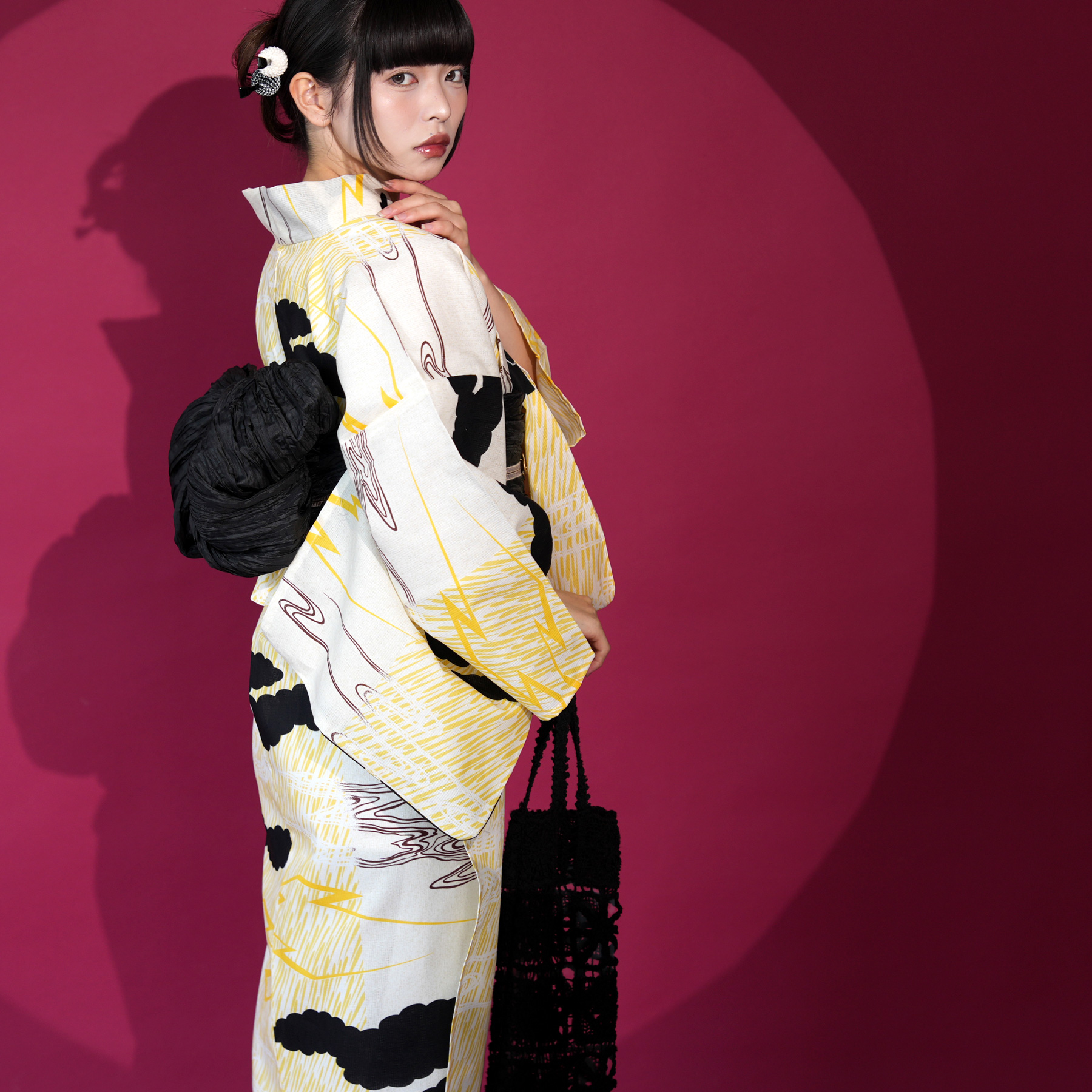 浴衣 ゆかた レディース 女性 おしゃれ セパレート 二部式 上 下 簡単 おしゃれ 個性派 レトロ ニコアンティーク
