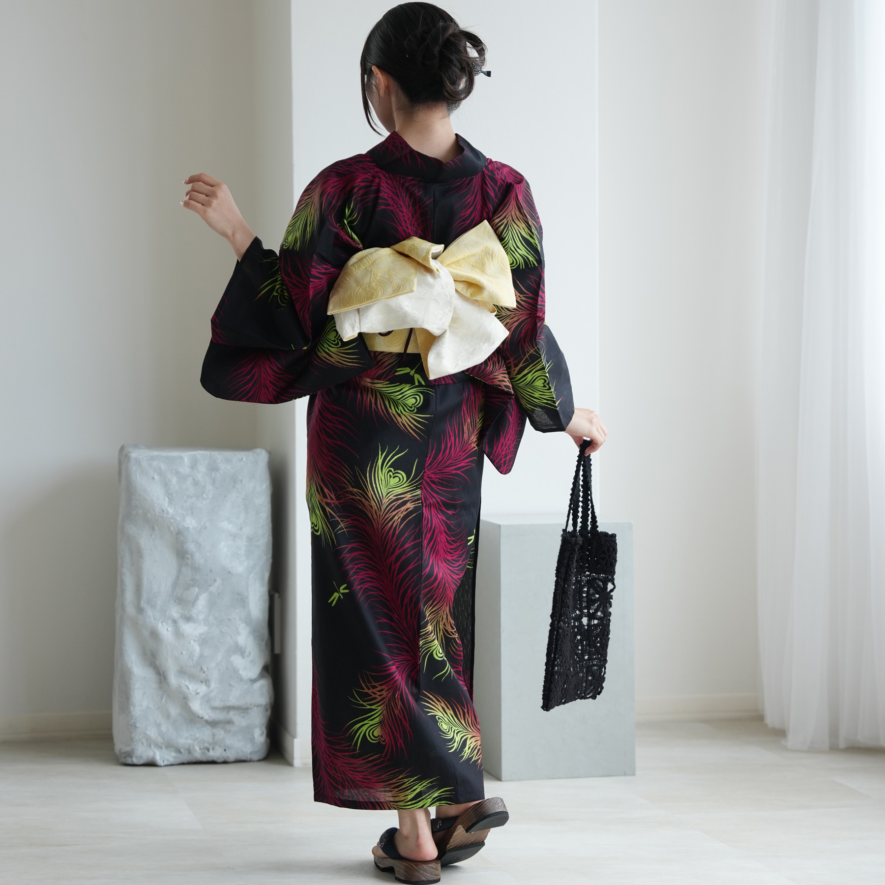 浴衣 レディース セット セパレート 簡単 二...の詳細画像4