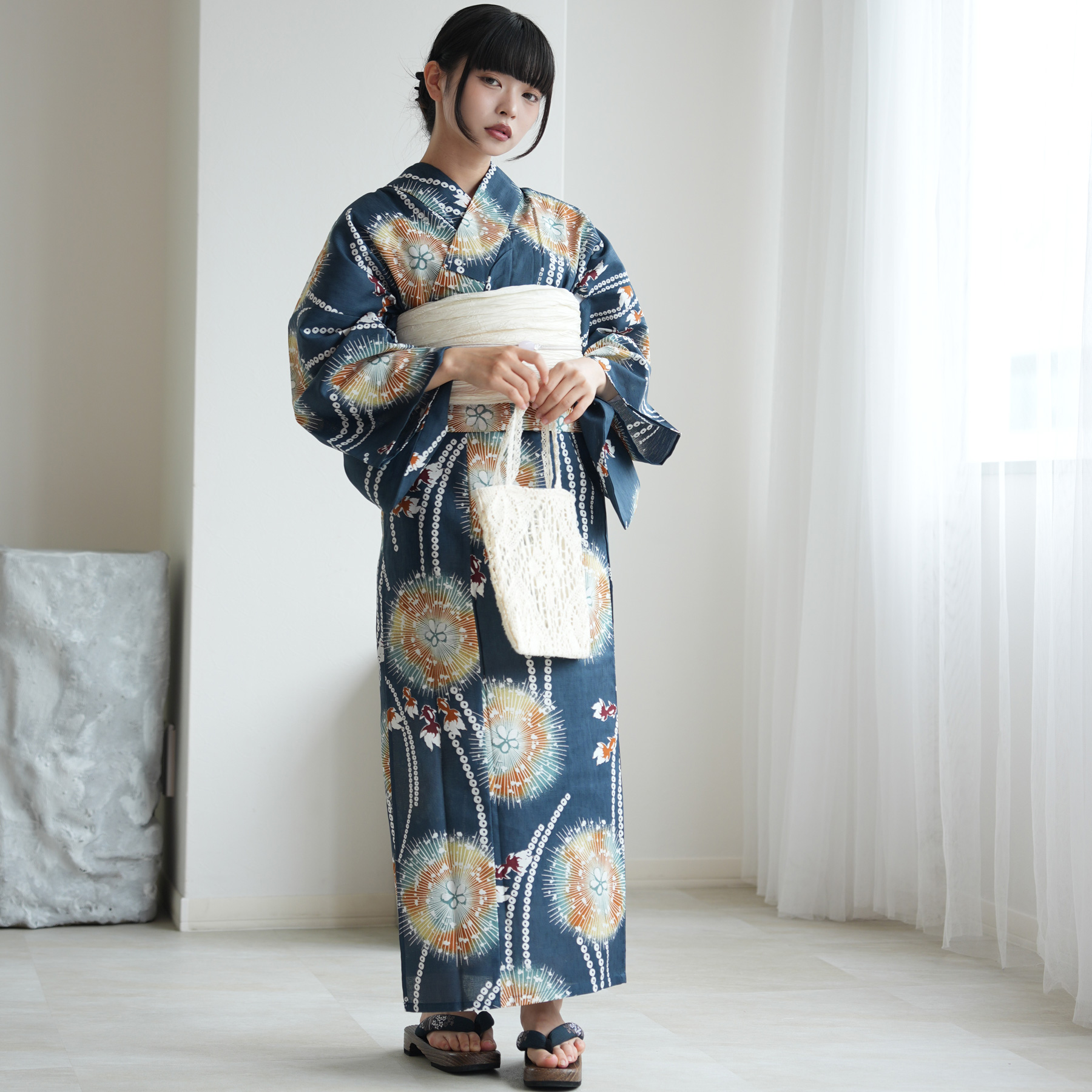浴衣 レディース セット セパレート 簡単 二...の詳細画像2