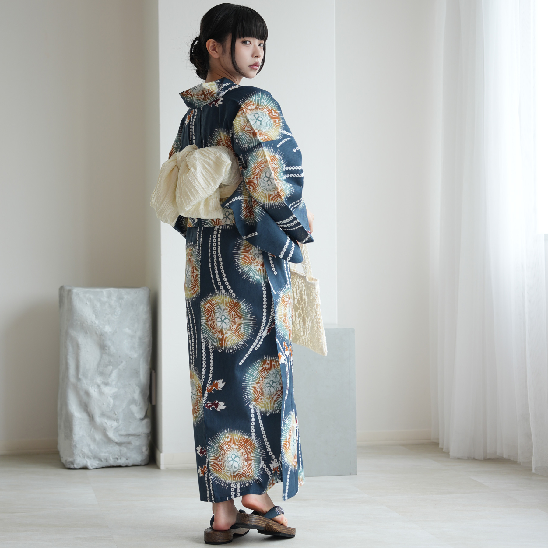 浴衣 レディース セット セパレート 簡単 二...の詳細画像3