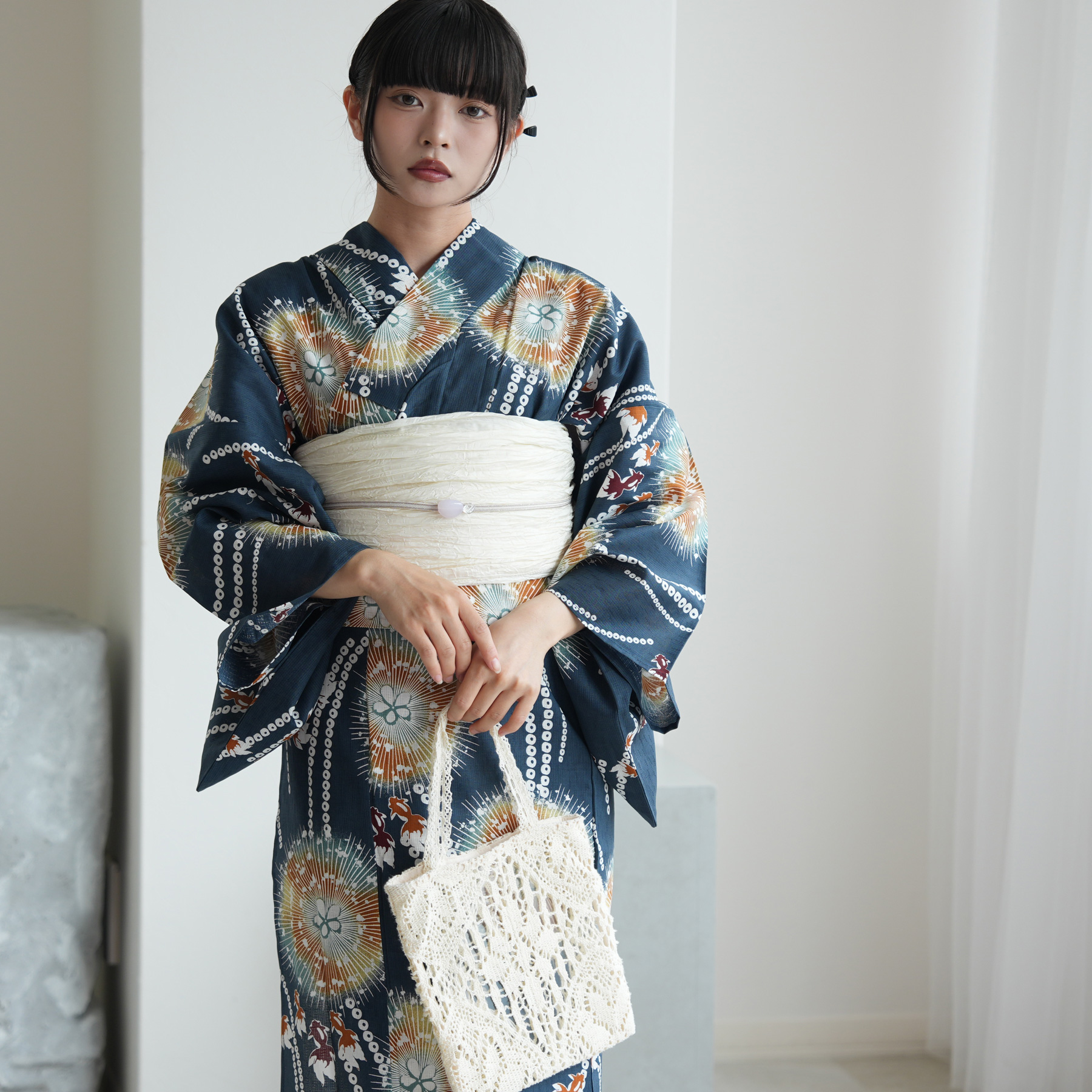 浴衣 ゆかた 簡単 セパレート 二部式 上下 レディース 女性 おしゃれ レトロ