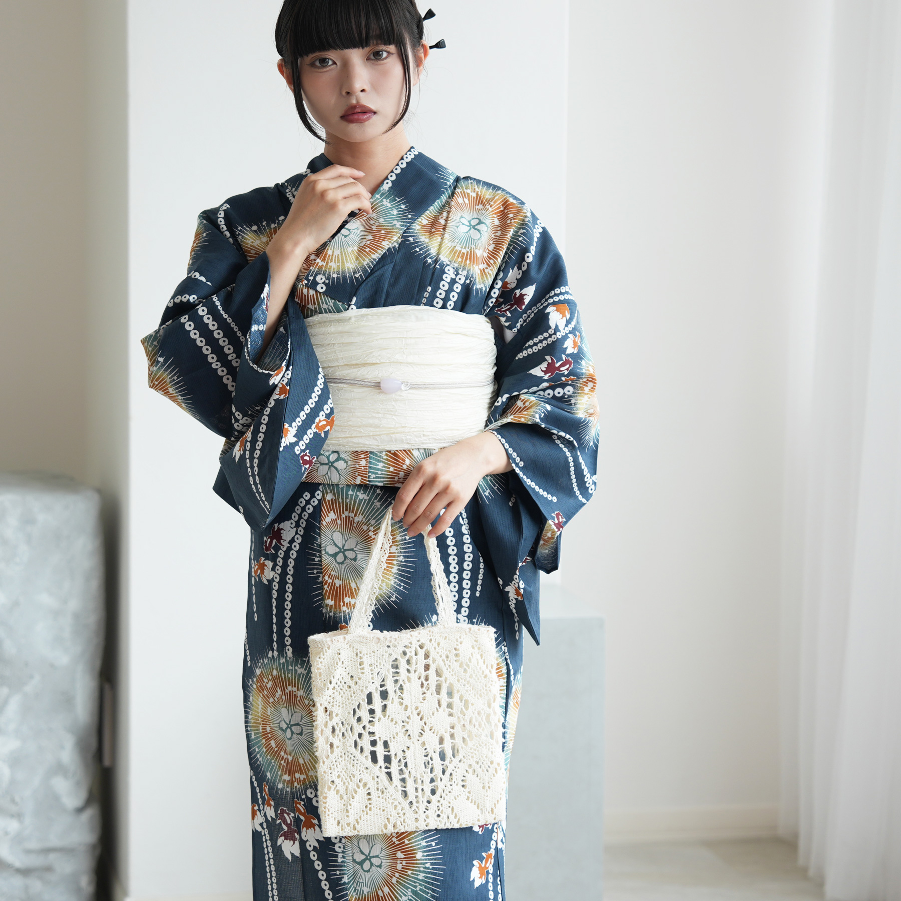 浴衣 ゆかた 簡単 セパレート 二部式 上下 レディース 女性 おしゃれ レトロ