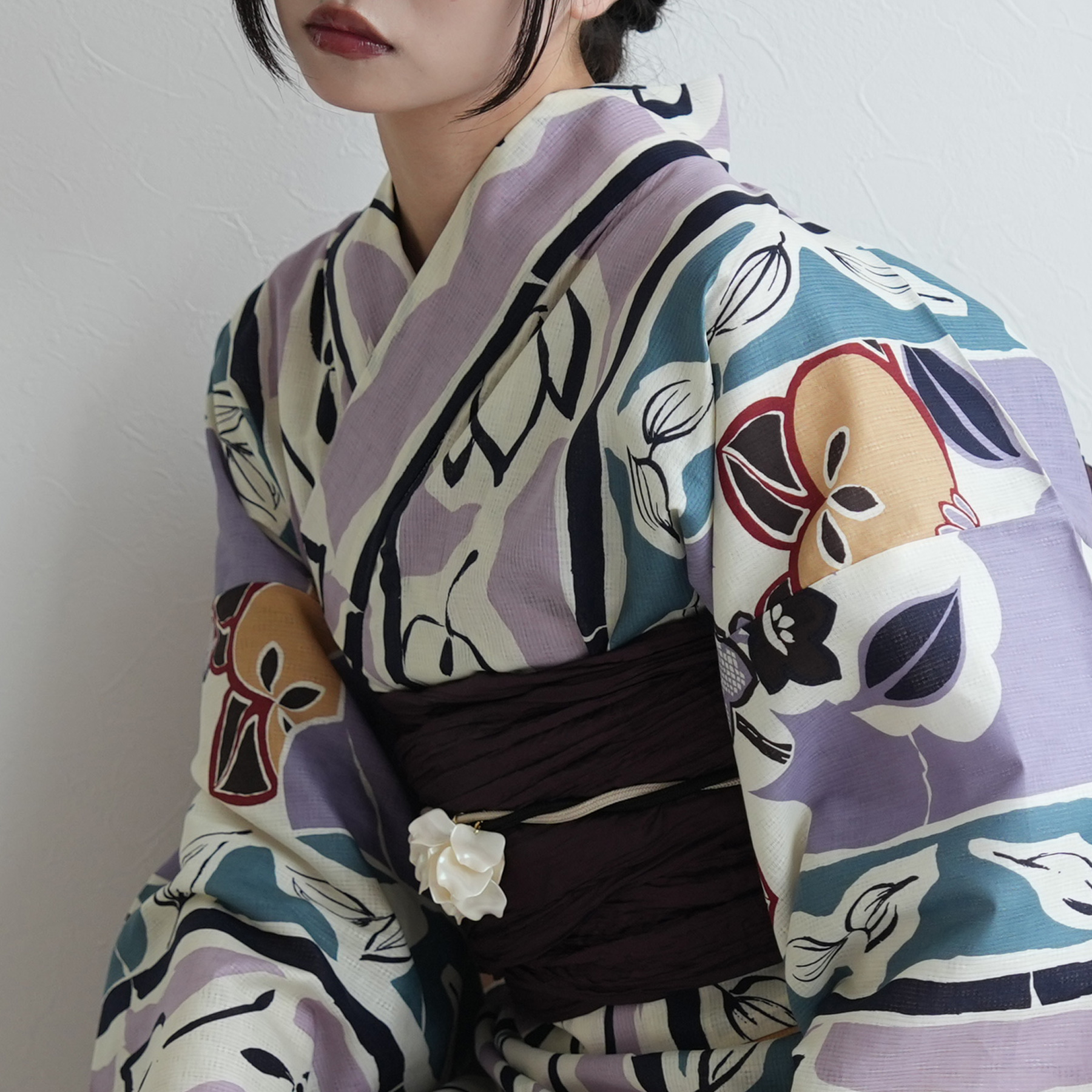 浴衣 ゆかた 簡単 セパレート 二部式 上下 レディース 女性 おしゃれ レトロ