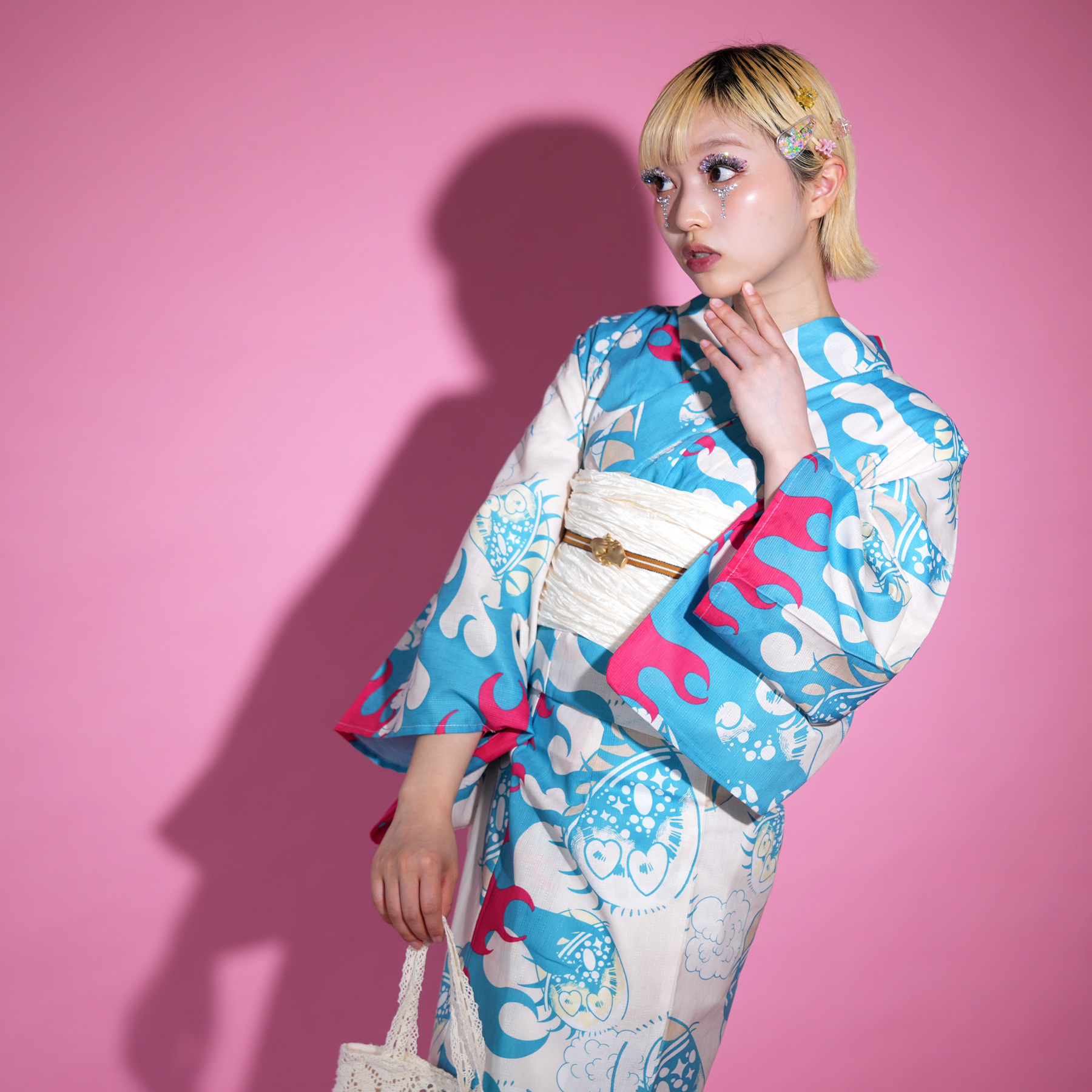 浴衣 ゆかた レディース 女性 おしゃれ セパレート 二部式 上 下 簡単 おしゃれ 個性派 レトロ ニコアンティーク
