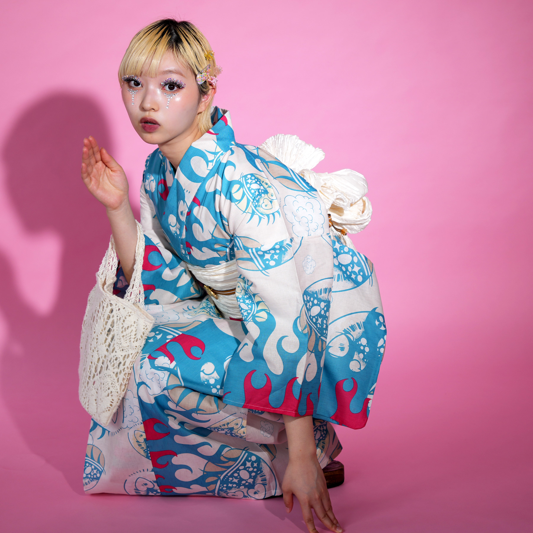 浴衣 ゆかた レディース 女性 おしゃれ セパレート 二部式 上 下 簡単 おしゃれ 個性派 レトロ ニコアンティーク
