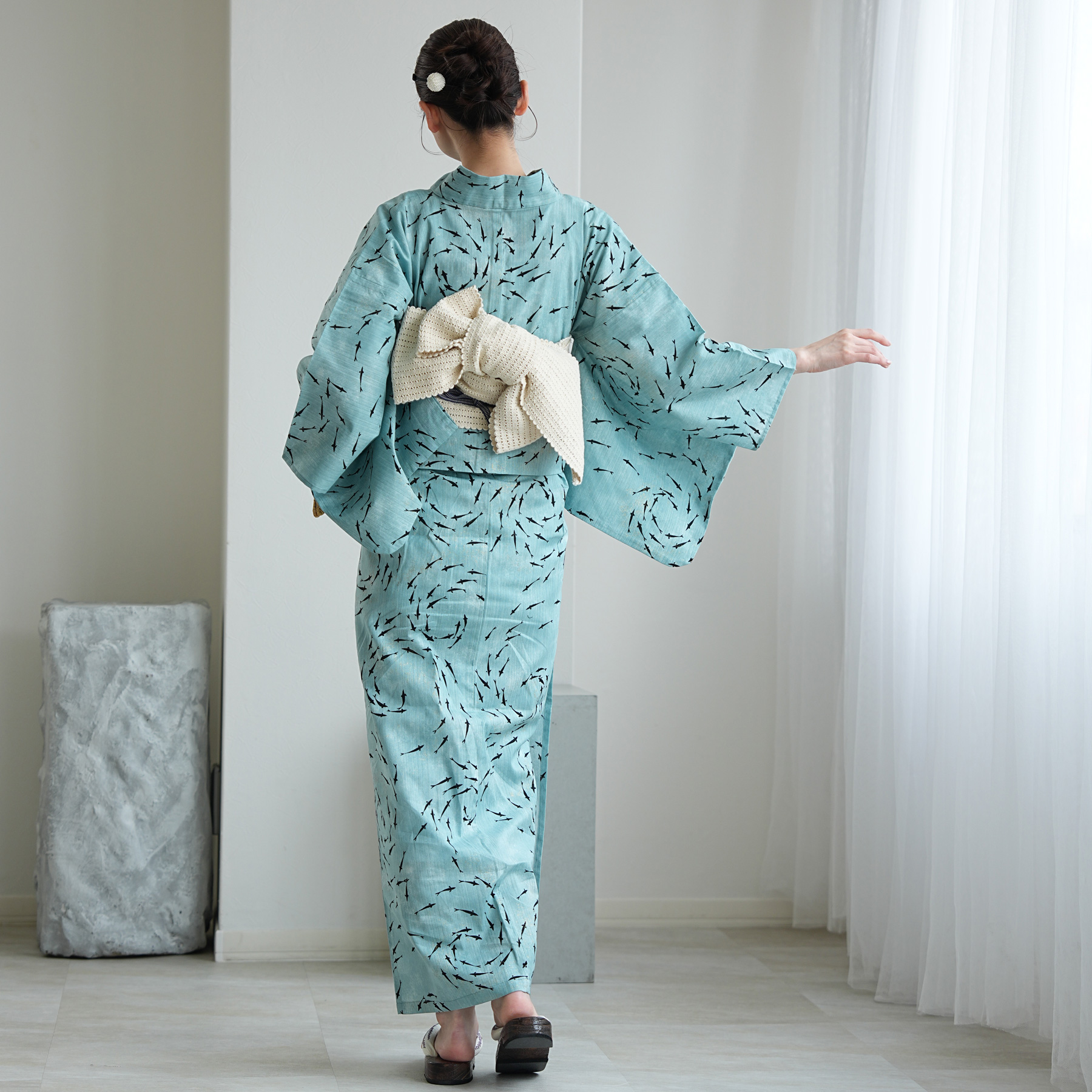 浴衣 レディース セット セパレート 簡単 u...の詳細画像4