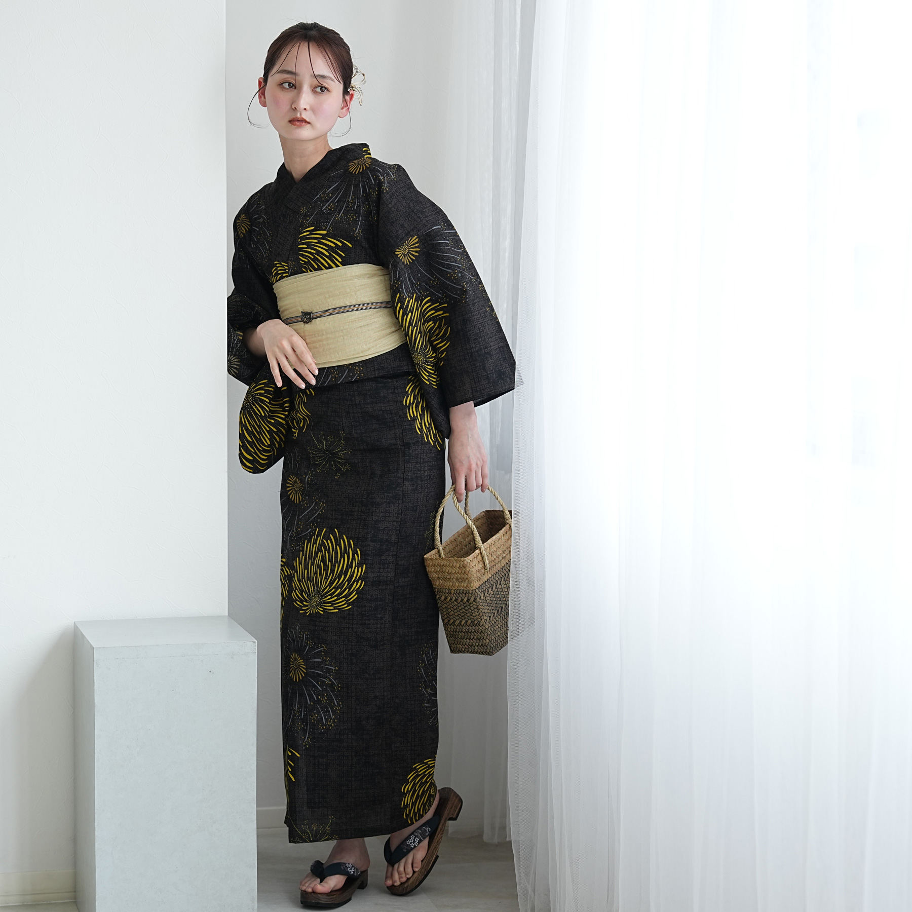 浴衣 レディース セット セパレート 簡単 u...の詳細画像5