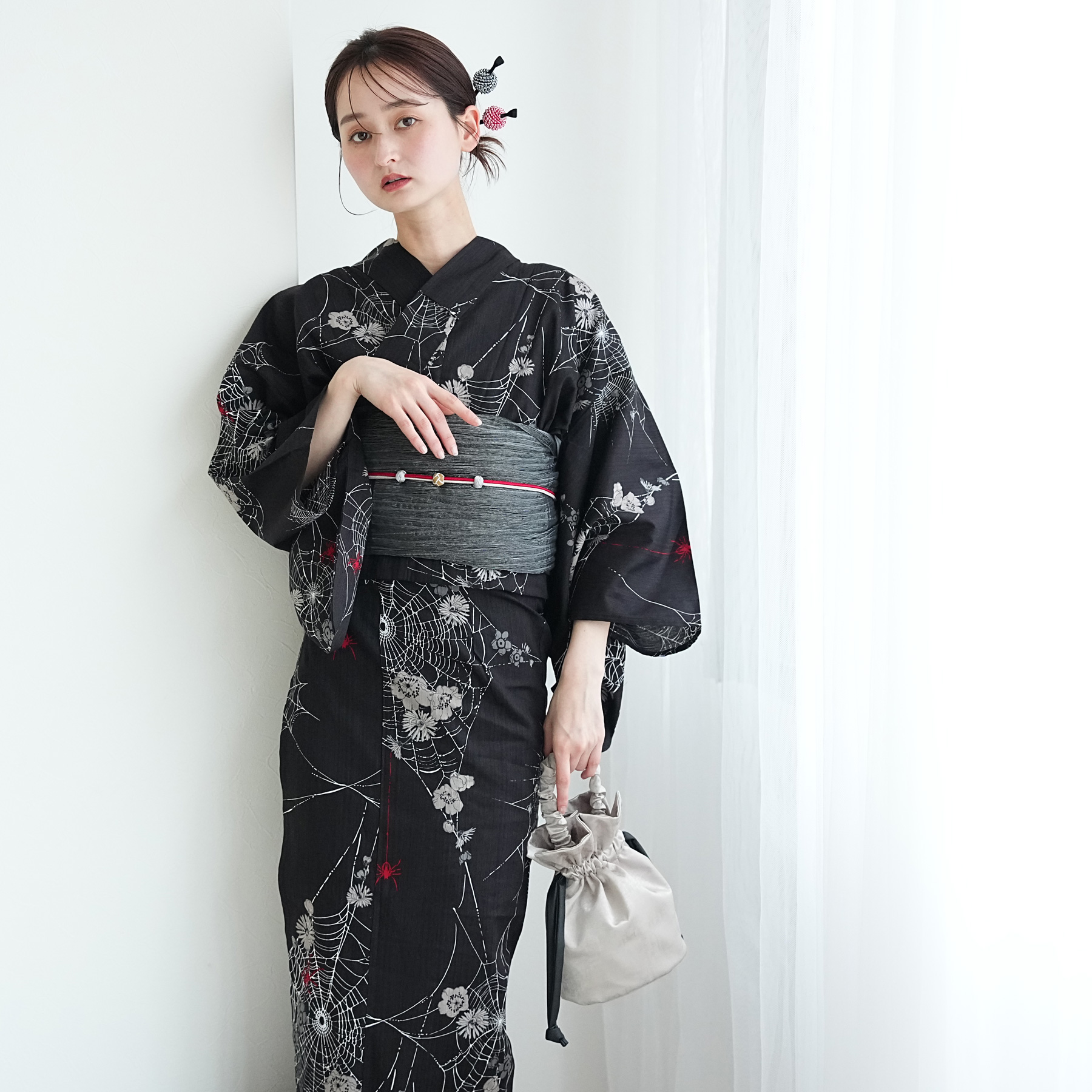 浴衣 レディース セット セパレート 簡単 ニコアンティーク 二部式