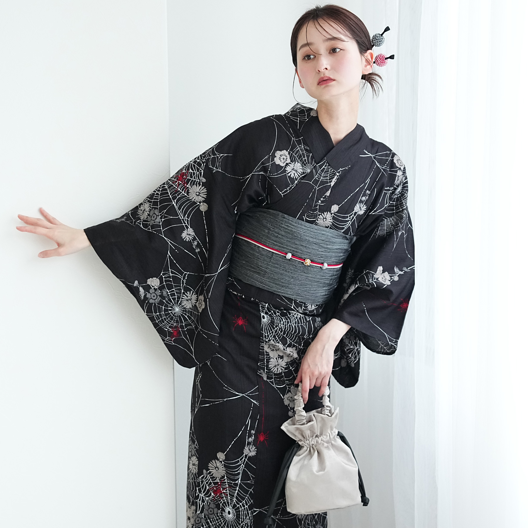 浴衣 レディース セット セパレート 簡単 ニコアンティーク 二部式
