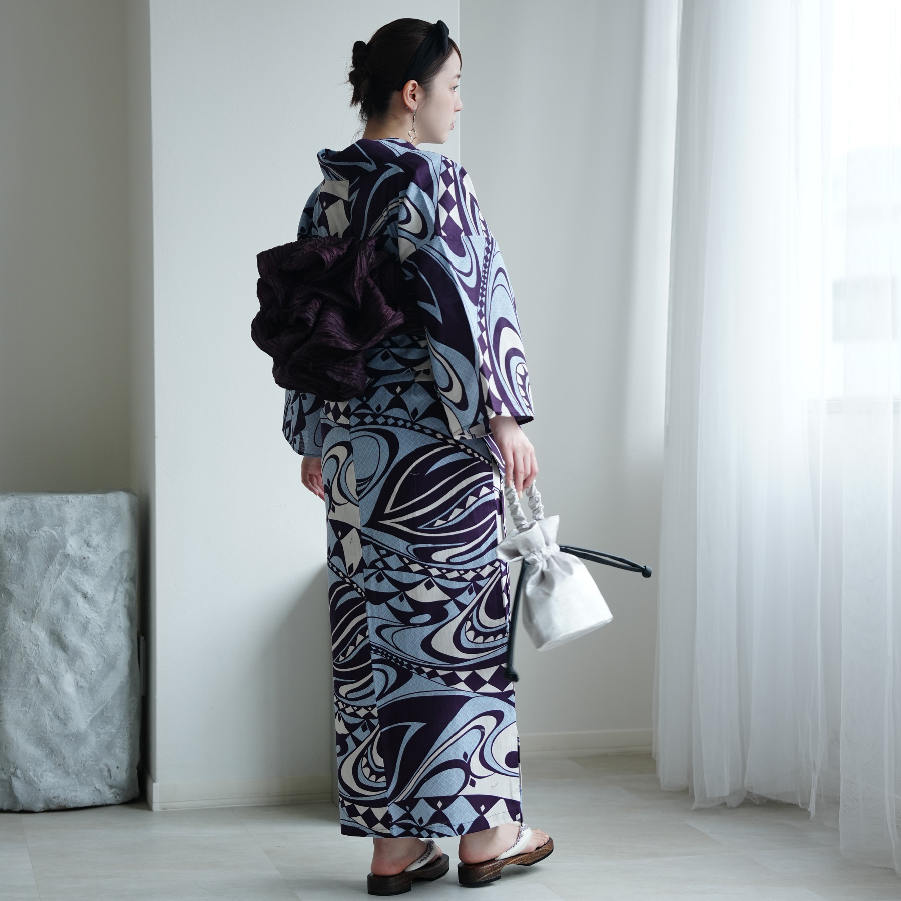 浴衣 レディース セット セパレート 簡単 二...の詳細画像4