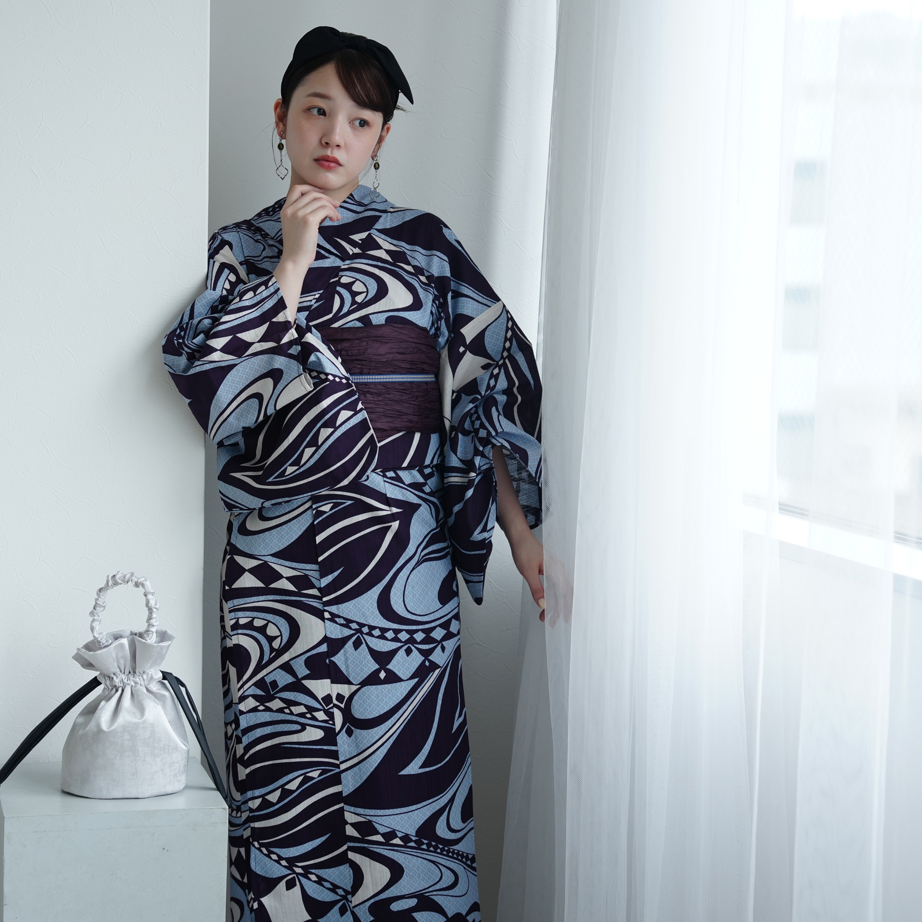 浴衣 ゆかた レディース 女性 ニコアンティーク utatane 二部式 セパレート 簡単