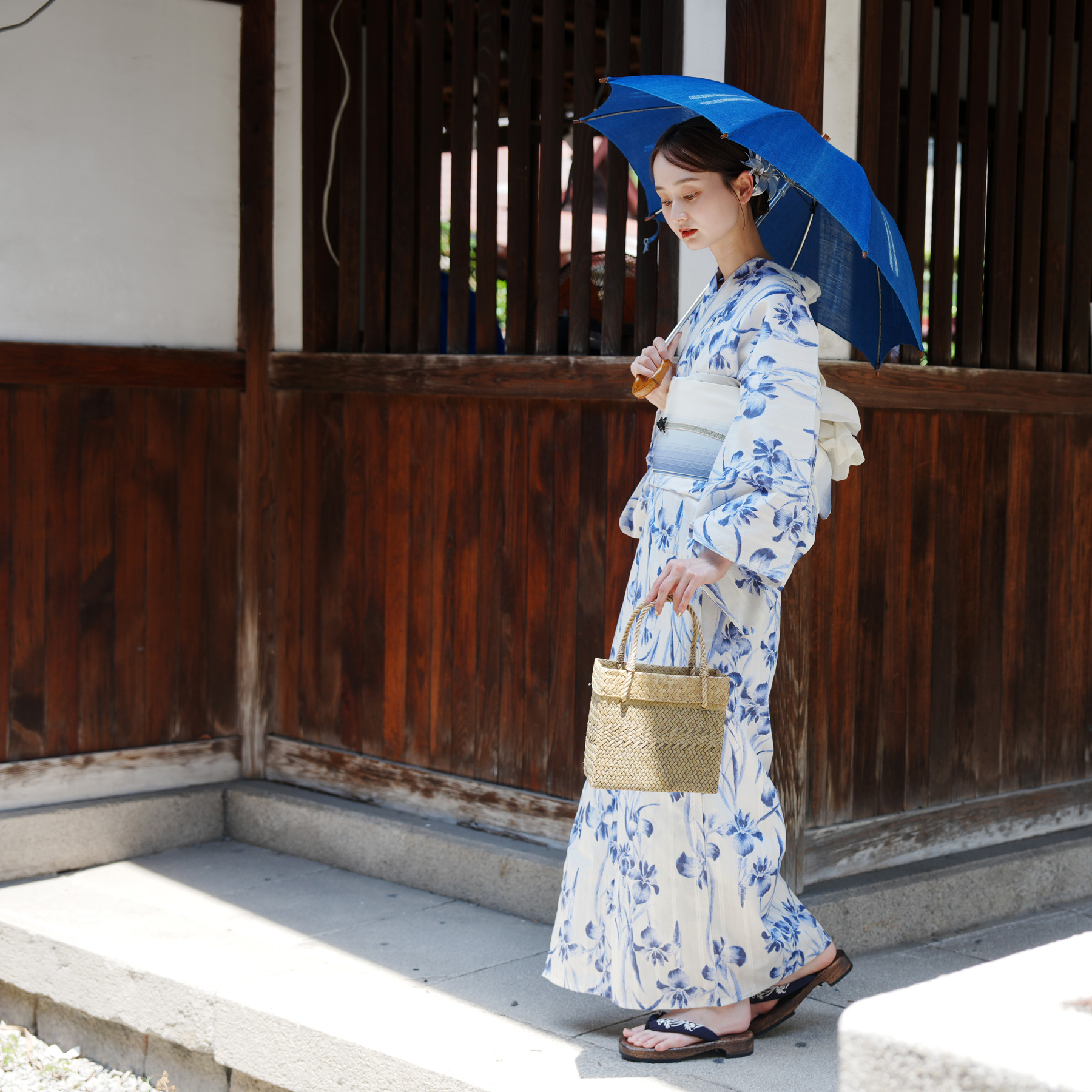utatane 浴衣　アイボリー 楽天市場】【utatane 高級変わり織 浴衣3点セット オフホワイト