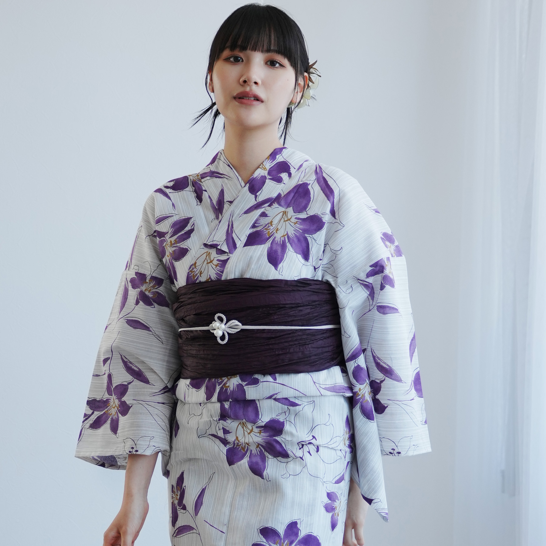 utatane 高級変わり織り浴衣 紫陽花 楽天市場】【utatane 高級変わり織 浴衣3点セット 苔色の紫陽花】ここ