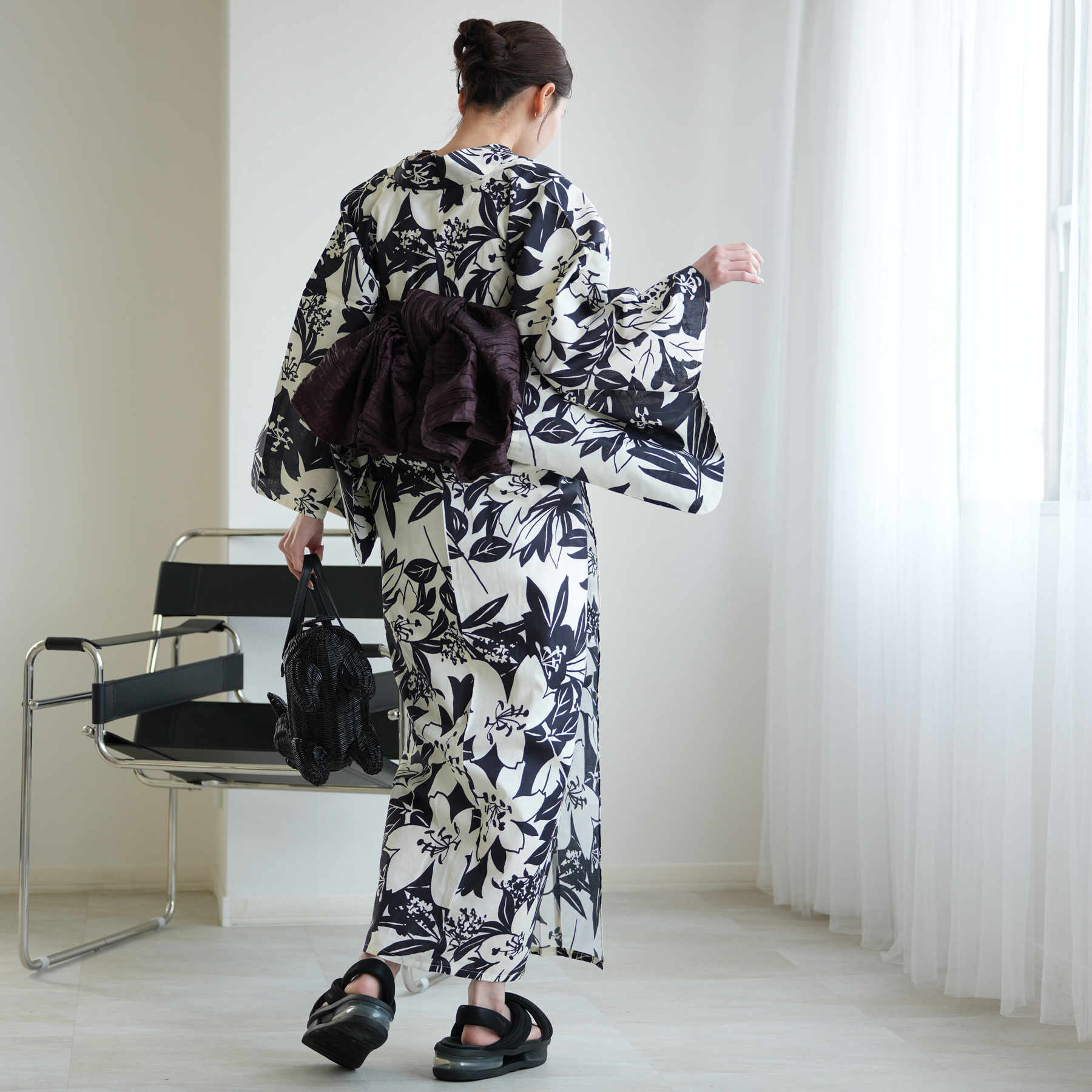 浴衣 レディース セット お仕立て上がり 浴衣...の詳細画像3