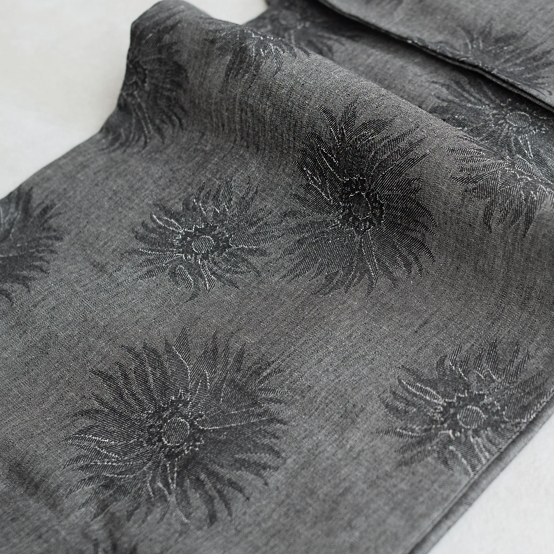 着物 レディース 洗える着物 単品 ニコアンティーク 播州織 デニム