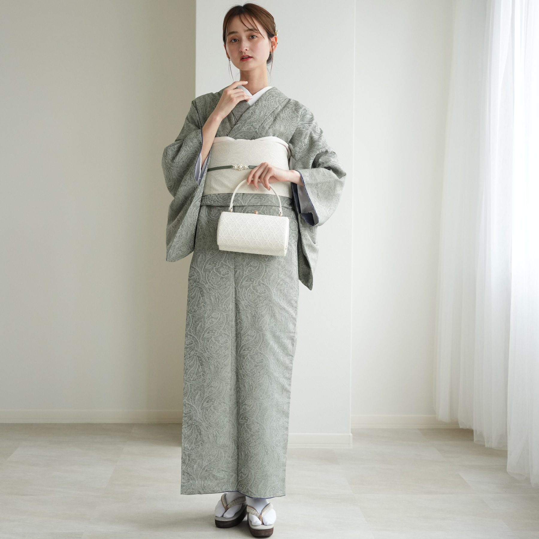 exrobe 着物 レディース 女性 utatane 日本製生地 ファブリック