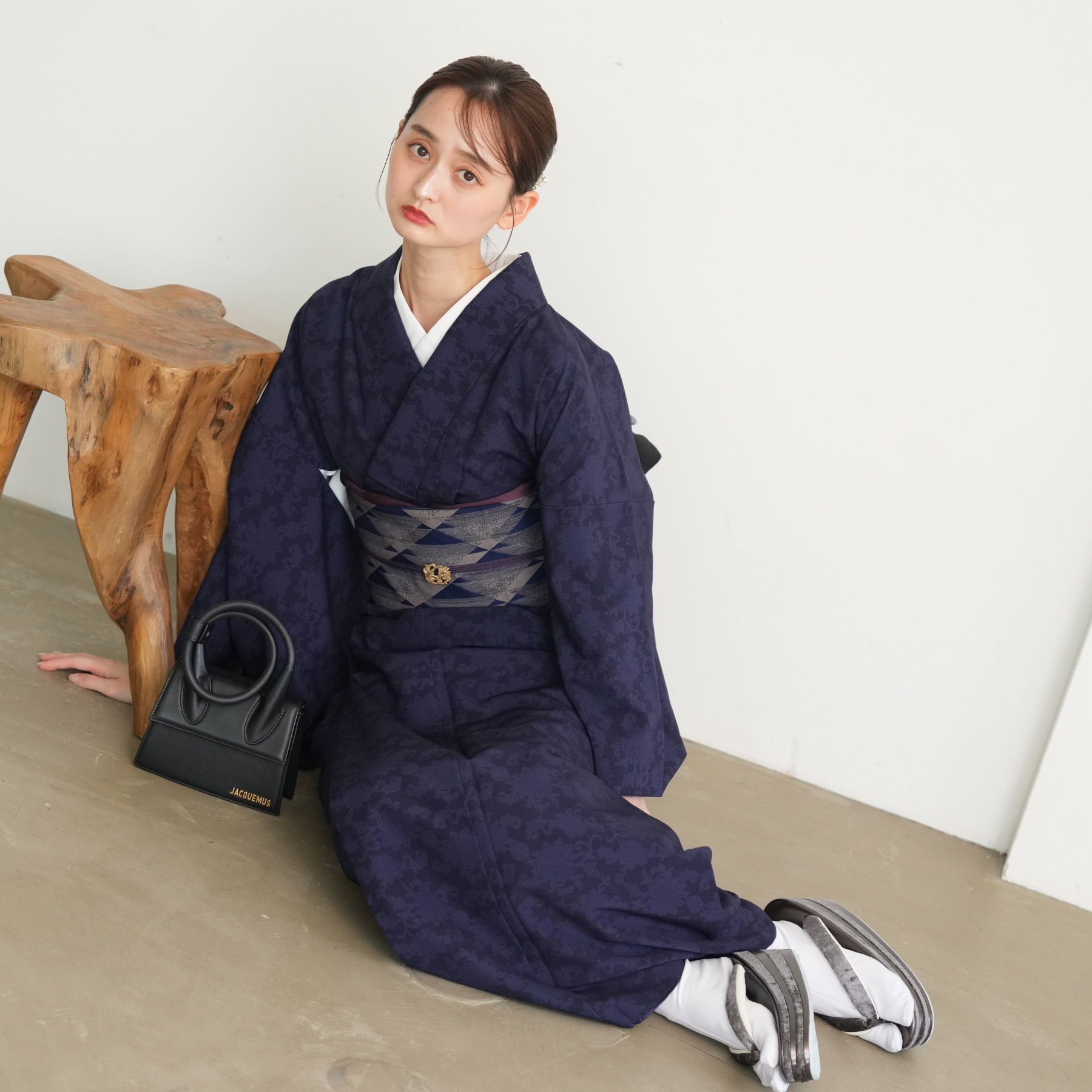 着物 ポリエステル 単品 JAPAN MODE...の詳細画像5
