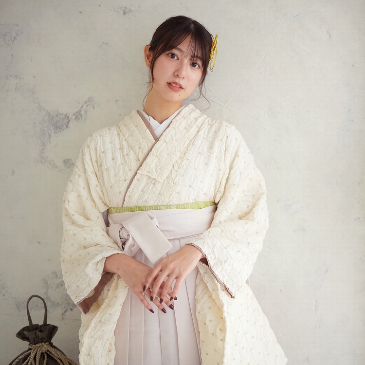 袴 卒業式 購入 2尺袖着物+袴の2点セット ニコアンティーク レトロ 袴