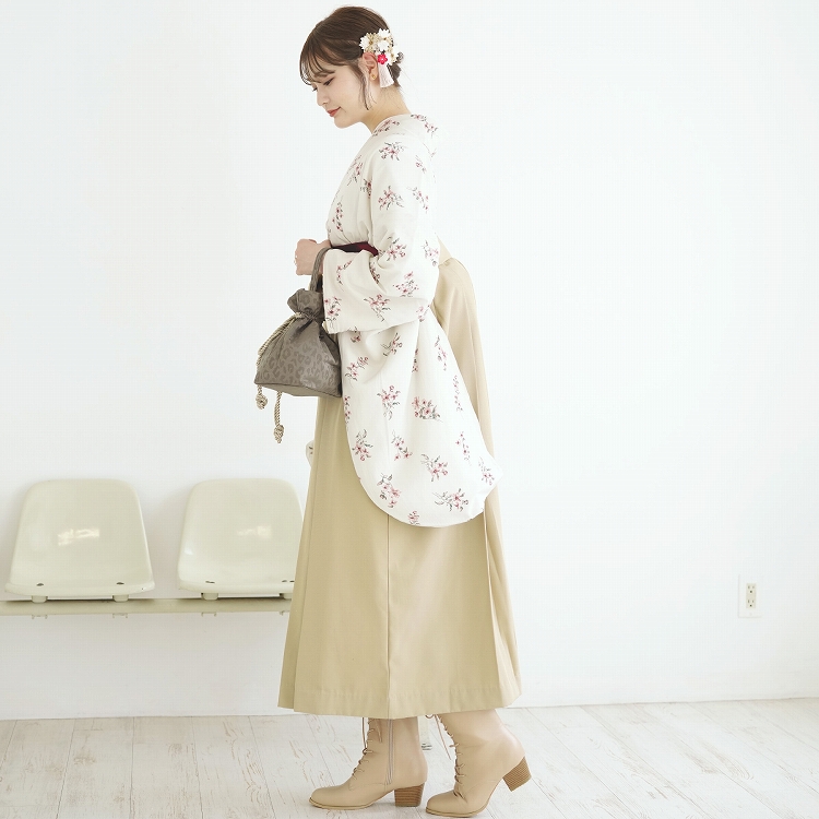袴　2点セット　utatane utatane 袴 卒業式 購入 2尺袖着物+袴の2点セット レトロ 袴