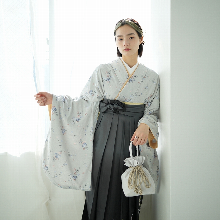 最大10％セット割あーいーうん様専用　utatane レトロ 袴セット 重ね衿縫い付済 着物・浴衣