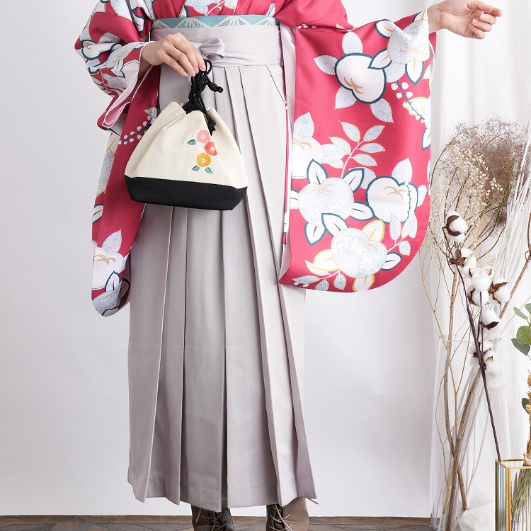 袴 中古 女性 リサイクル着物セット 販売 2尺袖着物 袴 2点セット