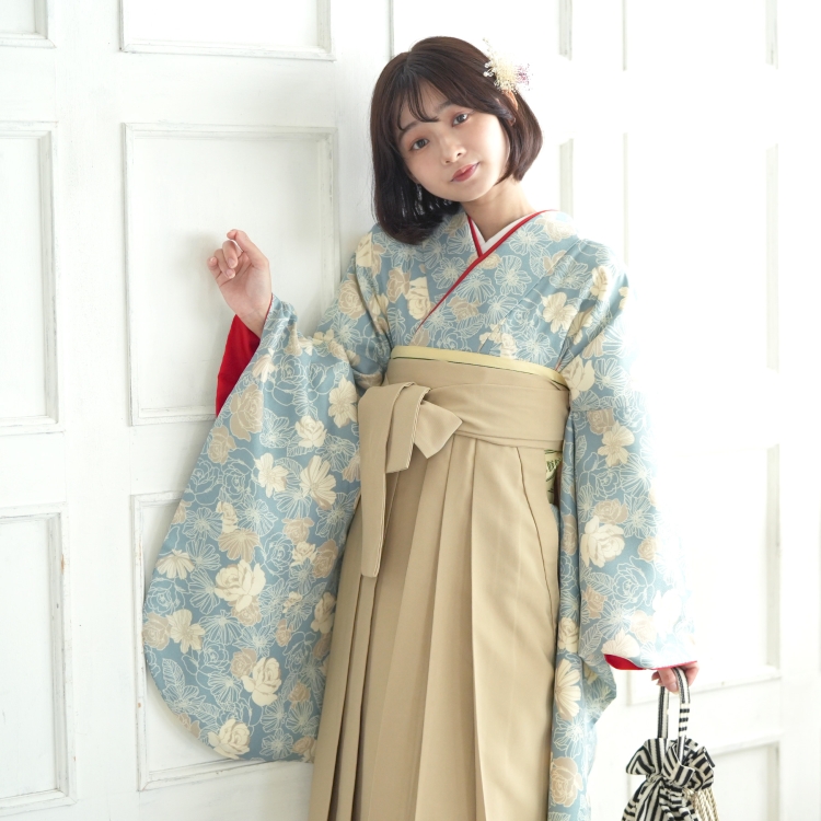袴 卒業式 中古 ひよこ商店 袴と着物の2点セット 購入 卒業式 2尺袖