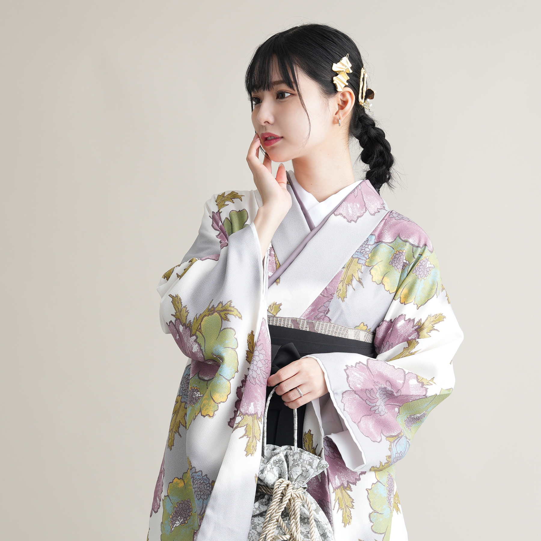 utatane 浴衣 レディース セット 高級変わり織 浴衣3点セット 淡い