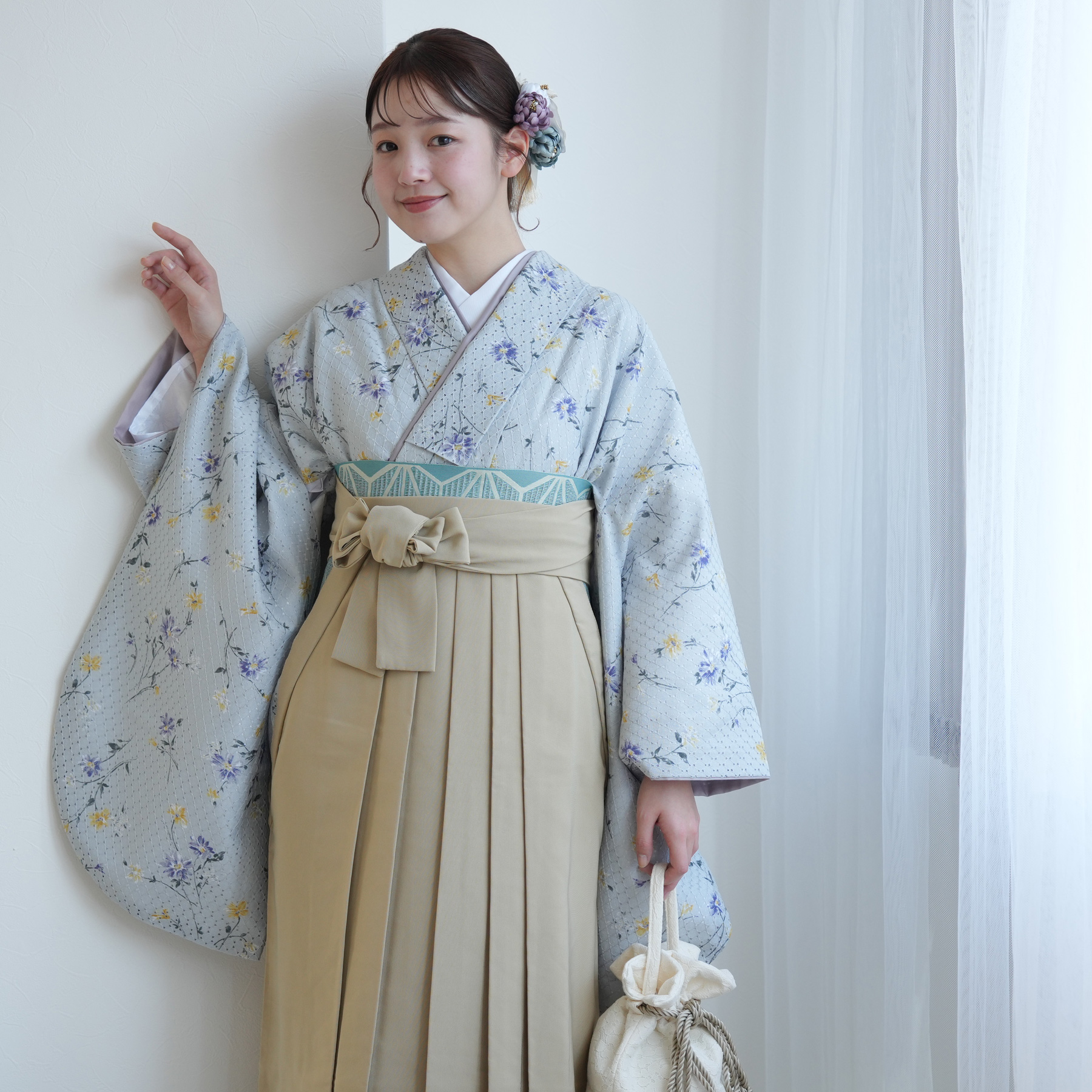 utatane 袴 中古 販売 卒業式 着物と袴の2点セット リサイクル着物