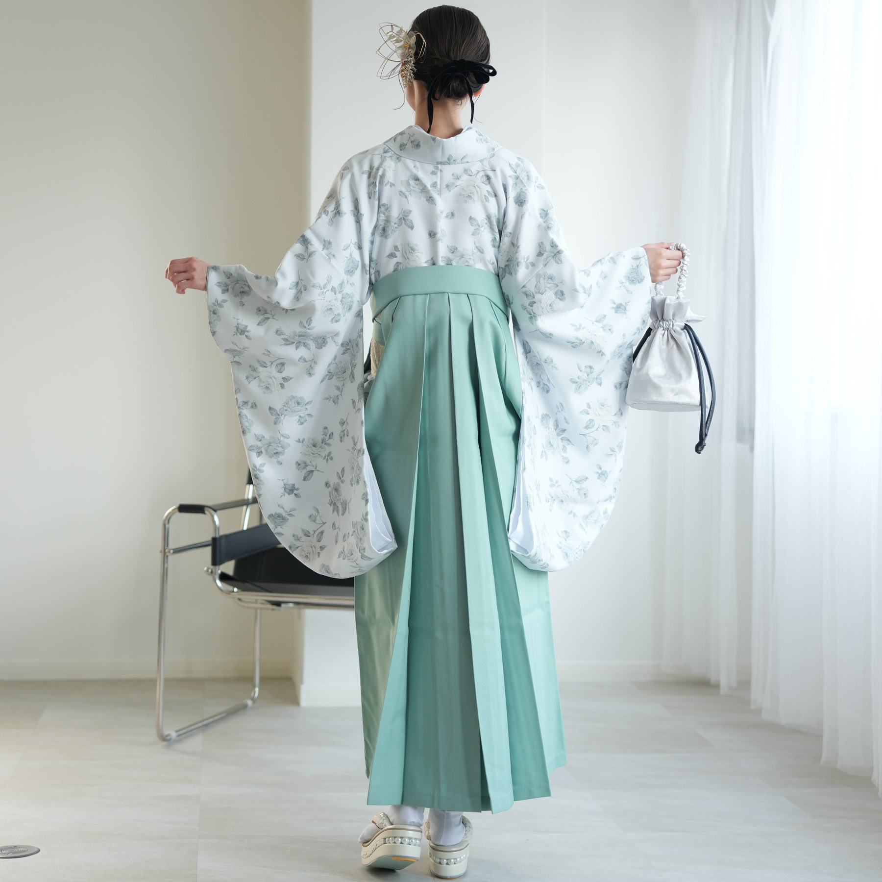 utatane 袴 中古 販売 卒業式 着物と袴の2点セット リサイクル着物 