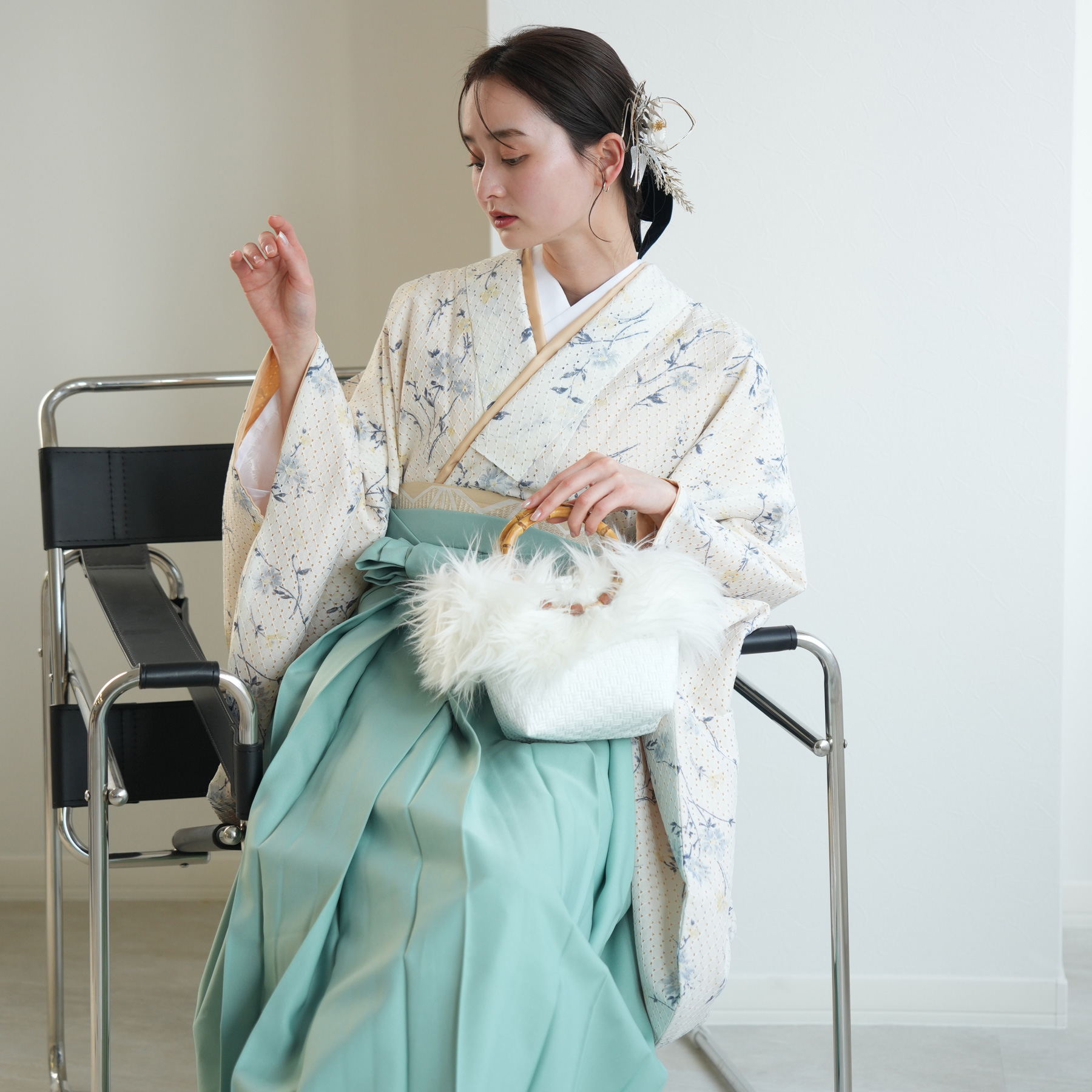 utatane 袴 中古 販売 卒業式 着物と袴の2点セット リサイクル着物